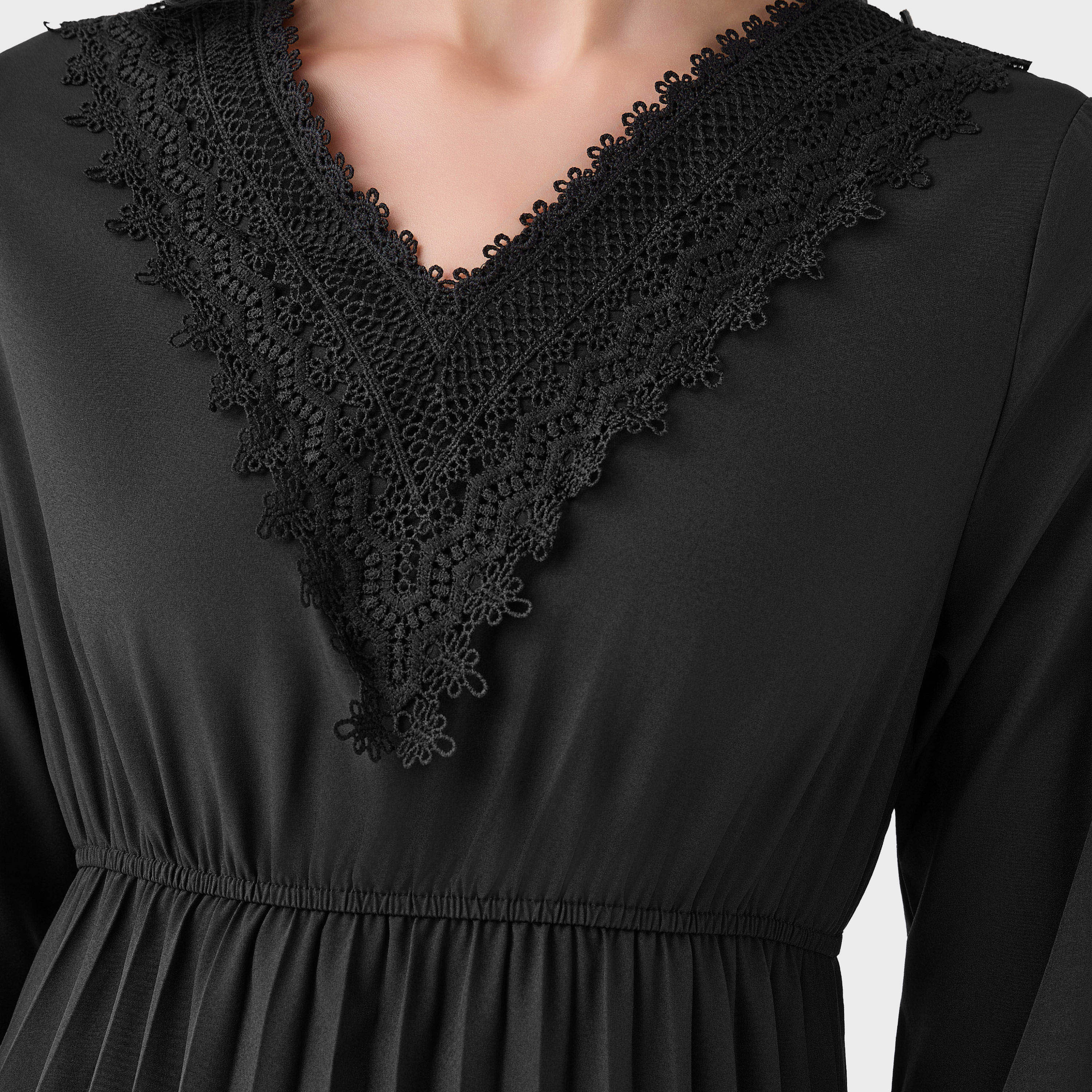 Pleated Midi Dress with Lace Detail-PROMO_SP_QA_BUNDLE_2FOR179_180925-image-2