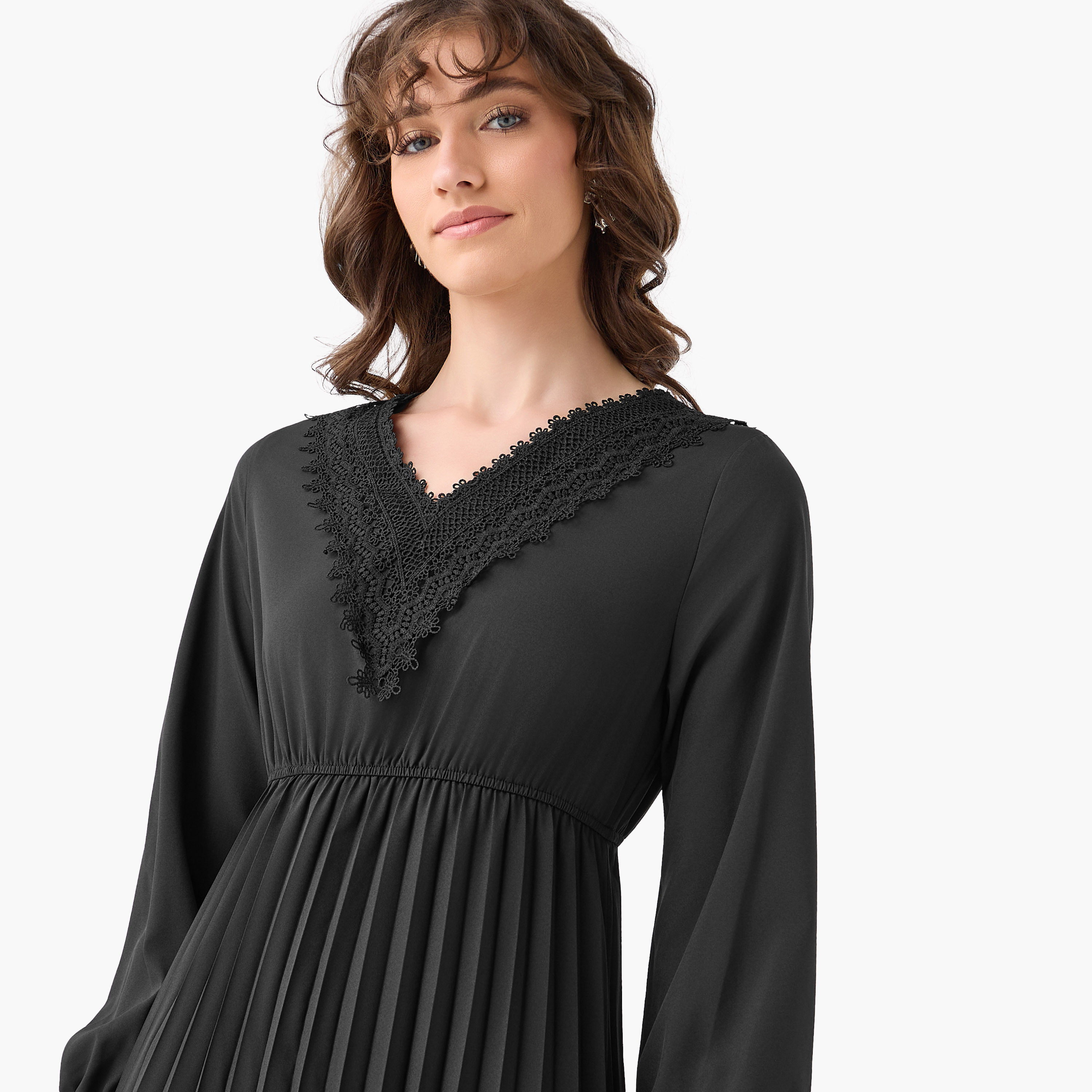 Pleated Midi Dress with Lace Detail-PROMO_SP_QA_BUNDLE_2FOR179_180925-image-5