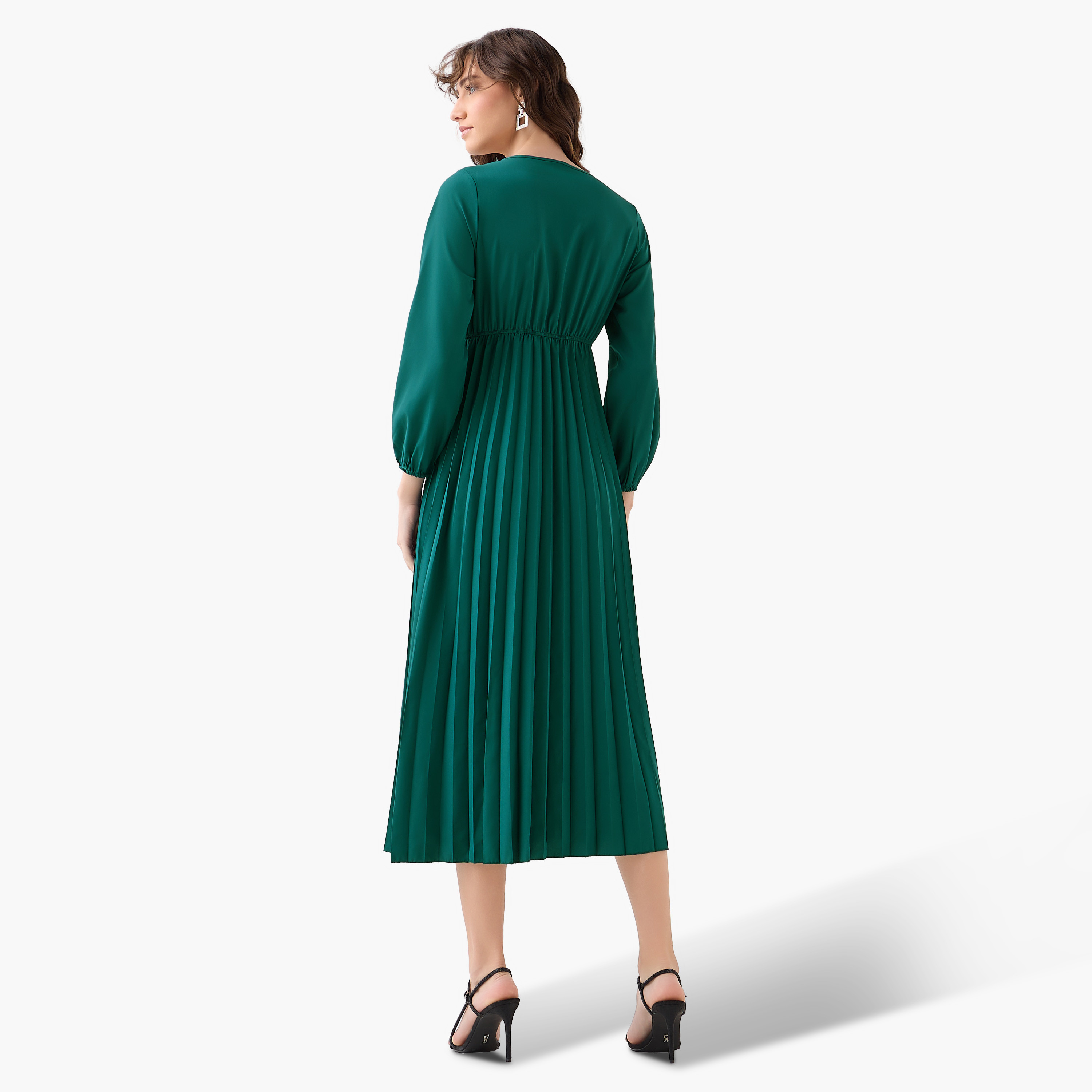 Pleated Midi Dress with Lace Detail-PROMO_SP_QA_BUNDLE_2FOR179_180925-image-4