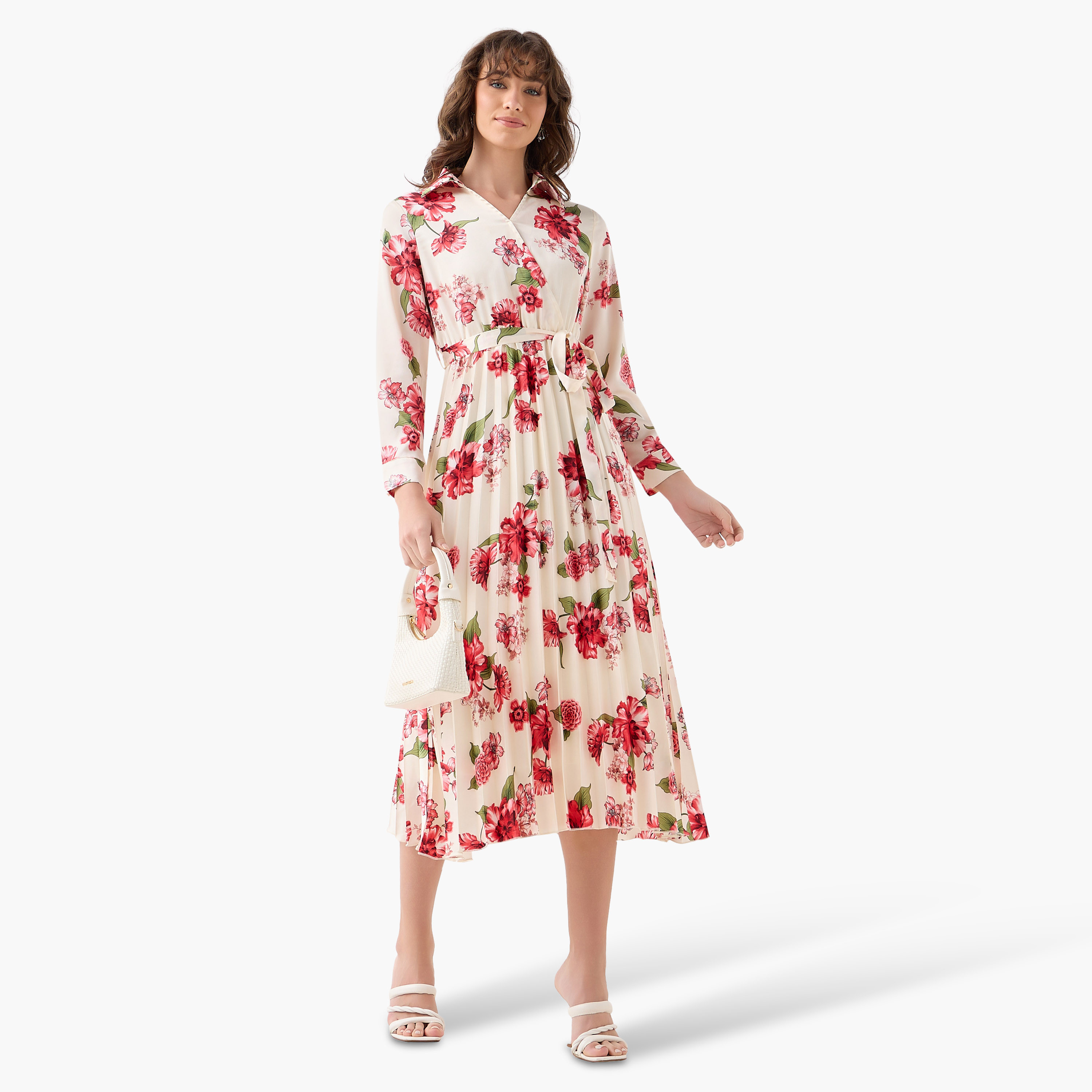 Midi Satin Wrap Dress with Floral Print-PROMO_SP_QA__6_RGCC_BUY2FOR199_040325-image-3