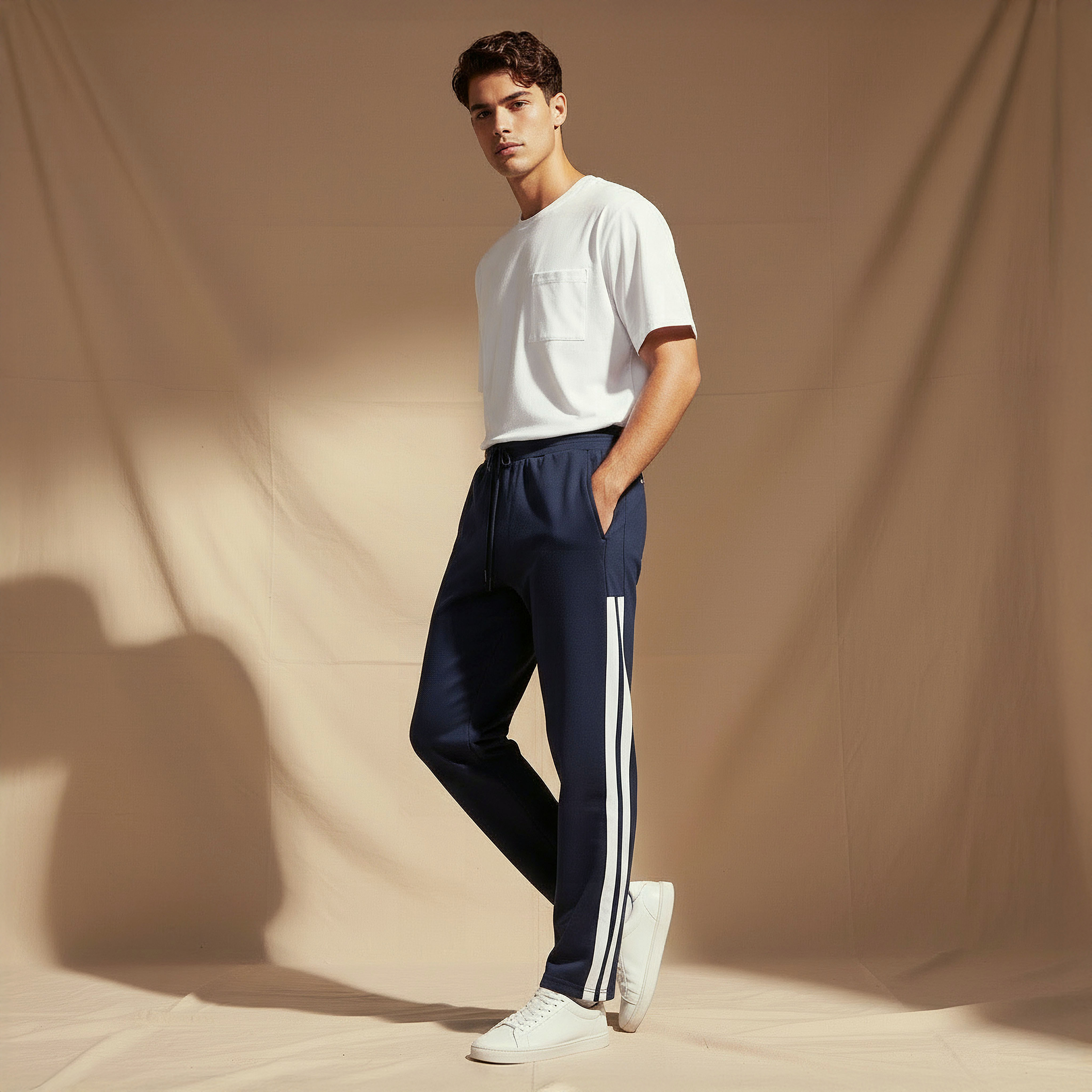 بنطلون رياضي رجالي بأشرطة-men-clothing-bottoms-joggers-image-3