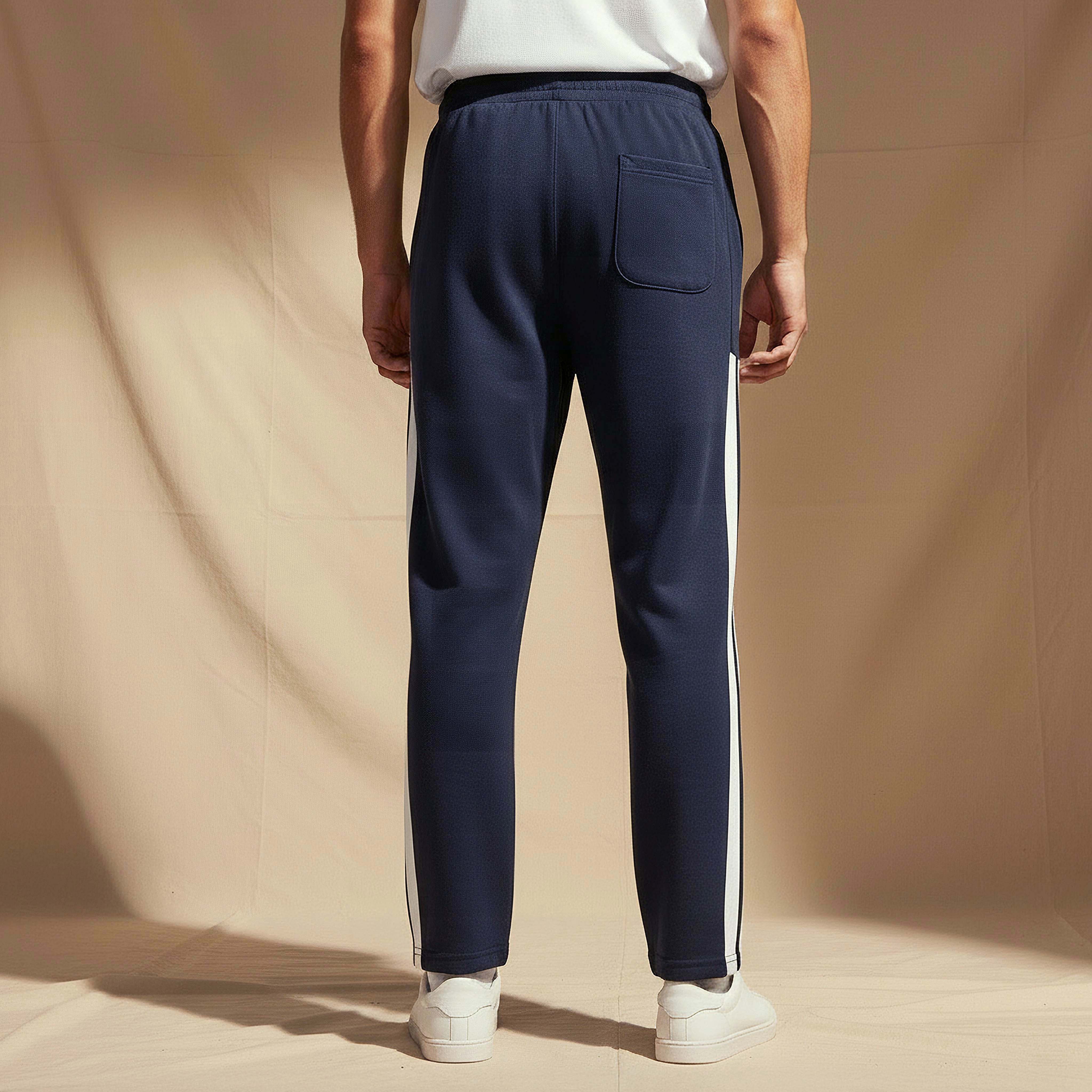 بنطلون رياضي رجالي بأشرطة-men-clothing-bottoms-joggers-image-4