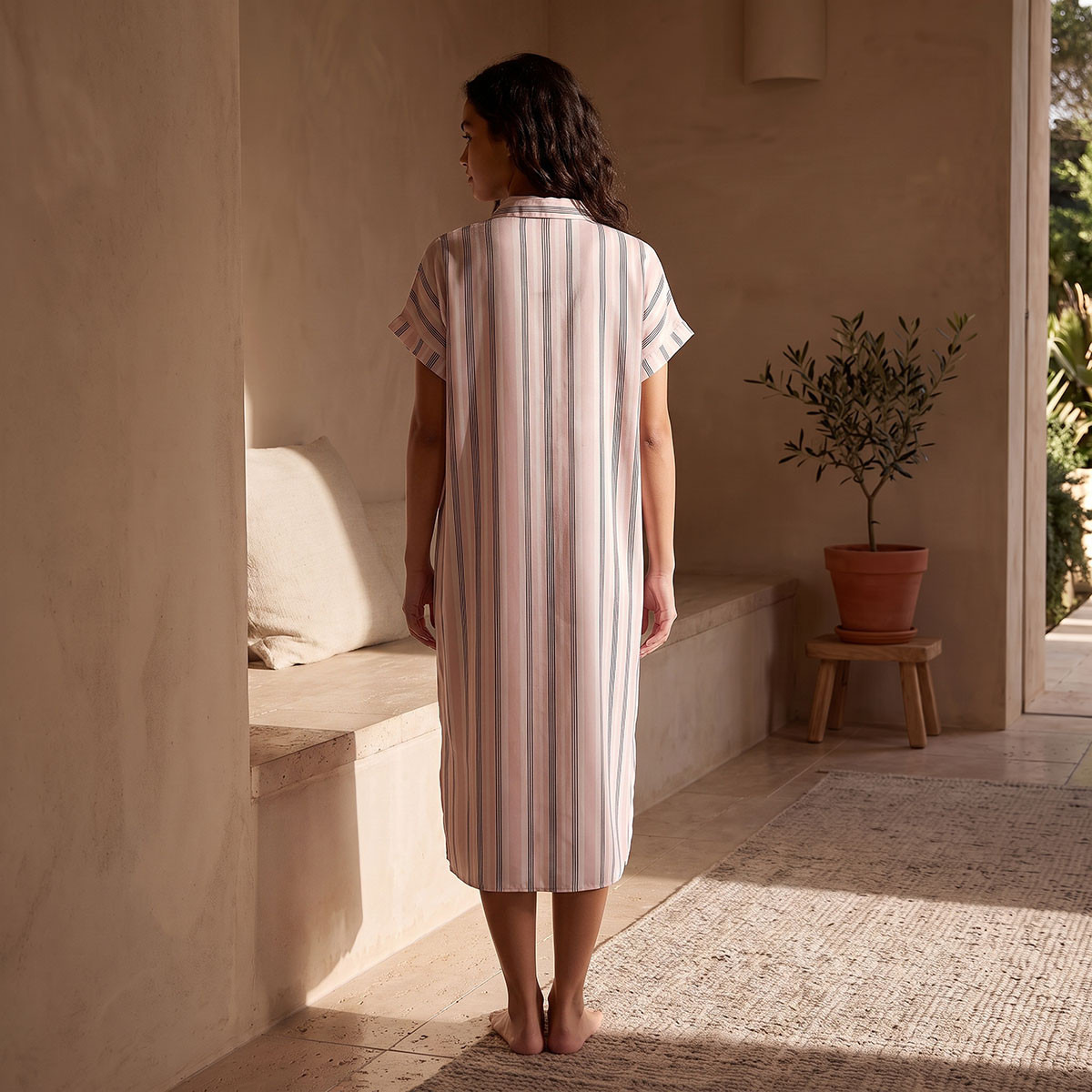 قميص نوم مخطط من آداريا-women-clothing-nightwear-nighties-image-3