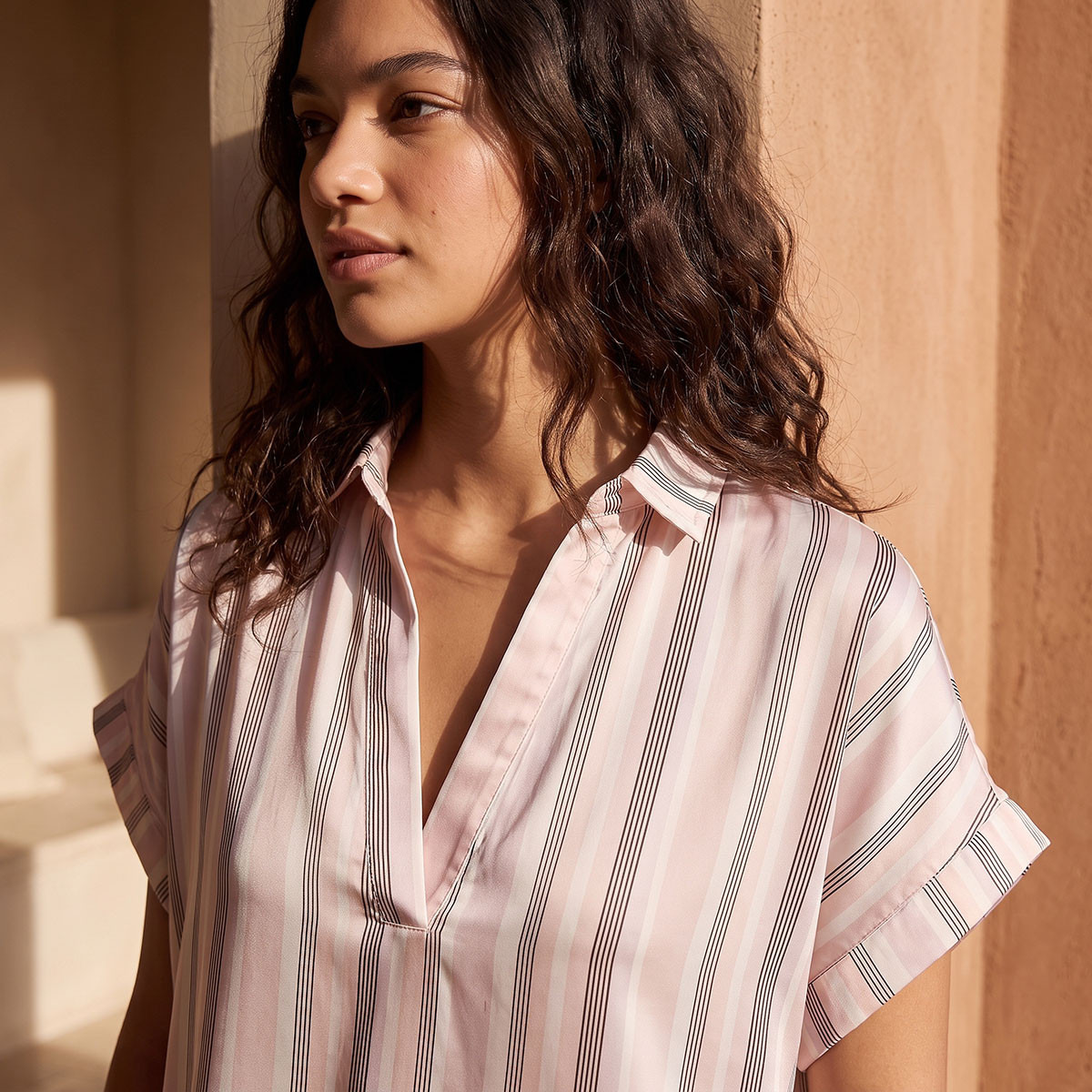 قميص نوم مخطط من آداريا-women-clothing-nightwear-nighties-image-5