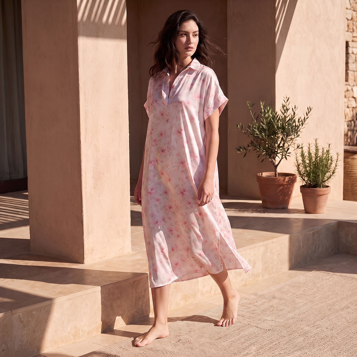 قميص نوم بطبعات زهرية من آدارايا-women-clothing-nightwear-nighties-image-4