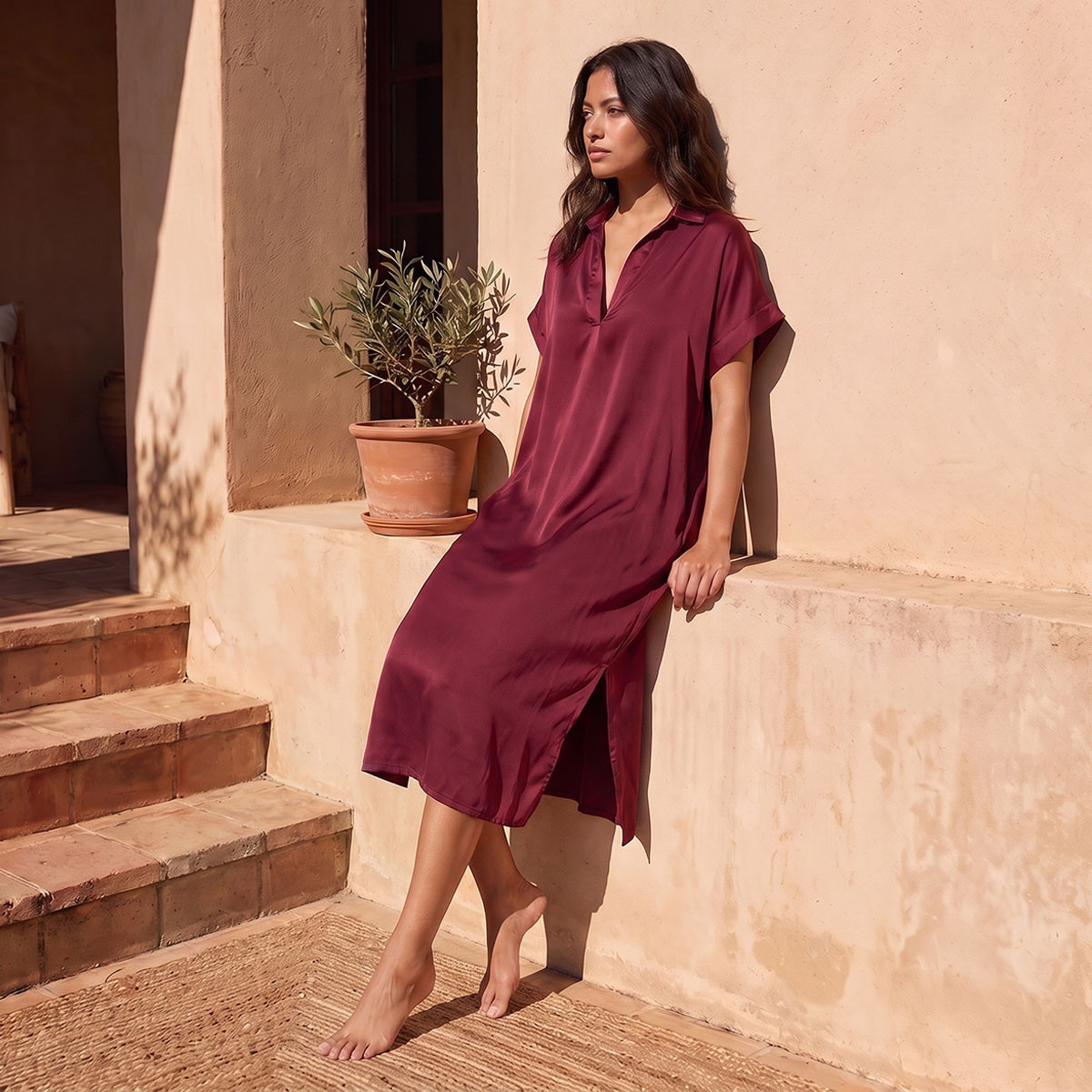 قميص نوم من آدارايا-women-clothing-nightwear-nighties-image-1
