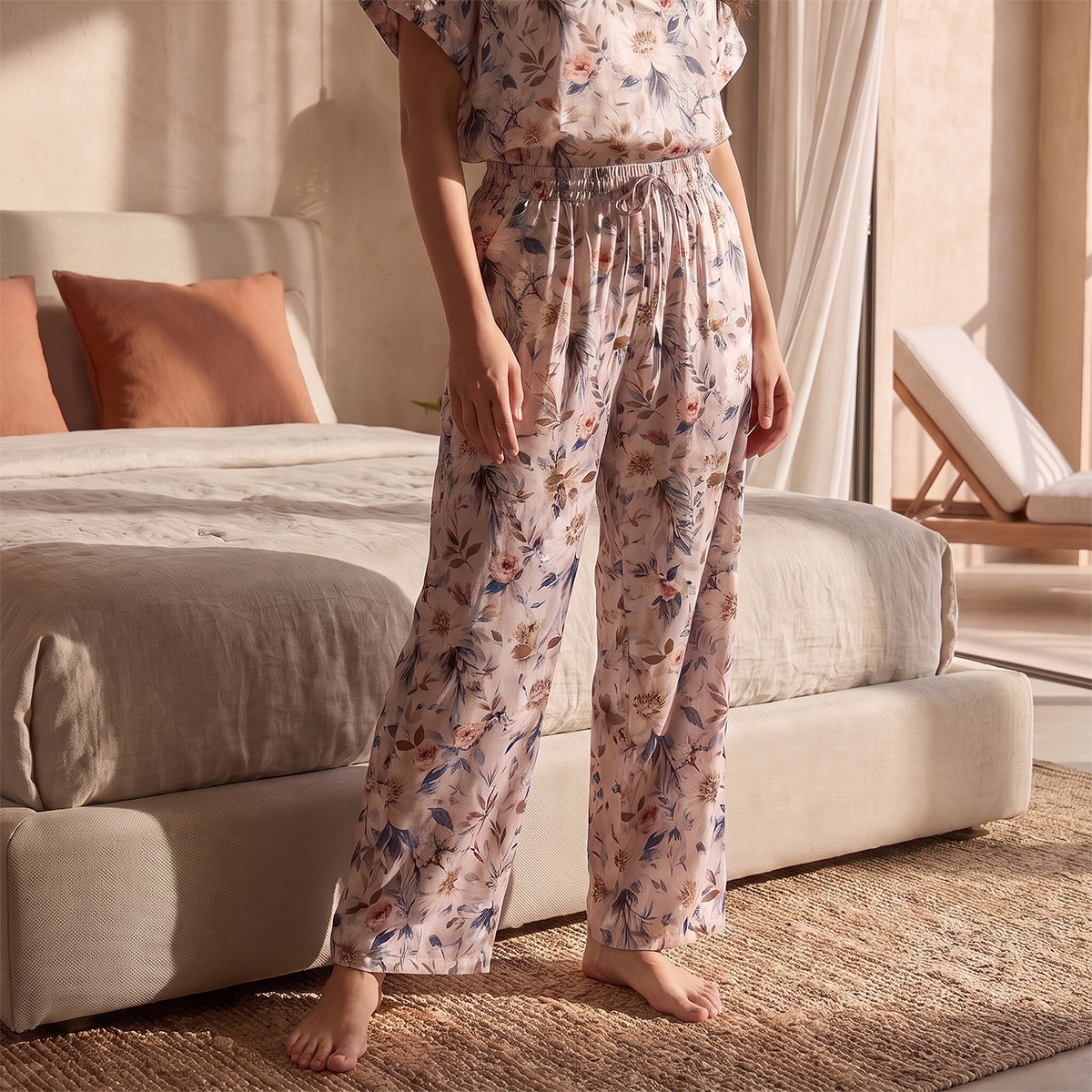 Aadaraya Pyjama Set Floral Print Top & Trousers-women-clothing-nightwear-pyjamas-longsets-image-5