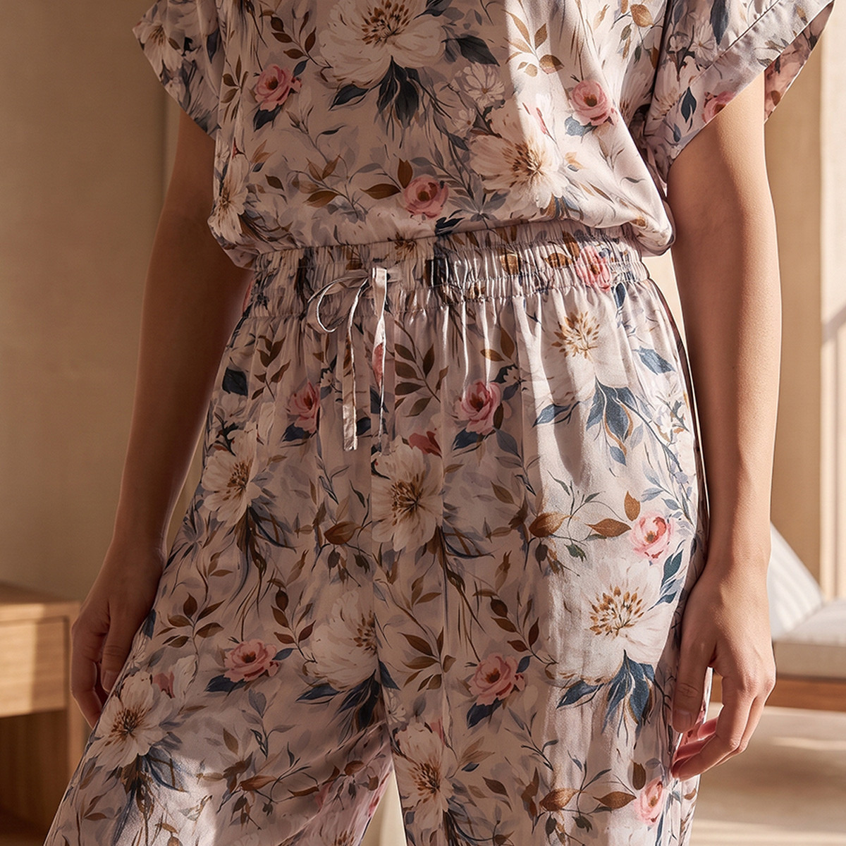 Aadaraya Pyjama Set Floral Print Top & Trousers-women-clothing-nightwear-pyjamas-longsets-image-7