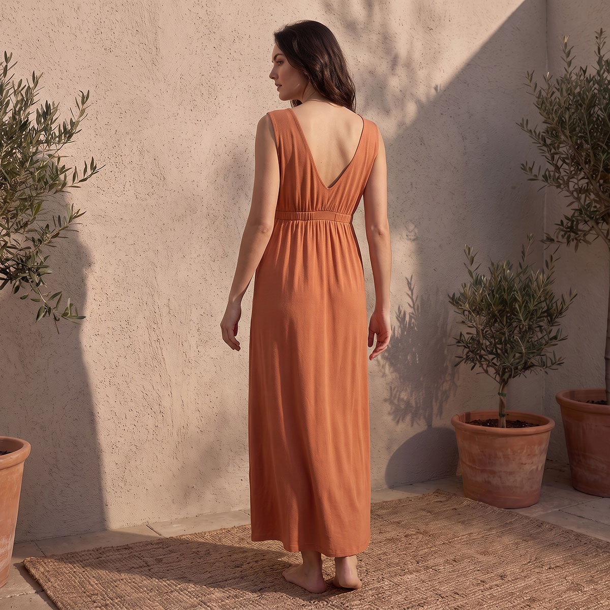 قميص نوم بحواف دانتيل من أدارايا-women-clothing-nightwear-nighties-image-3