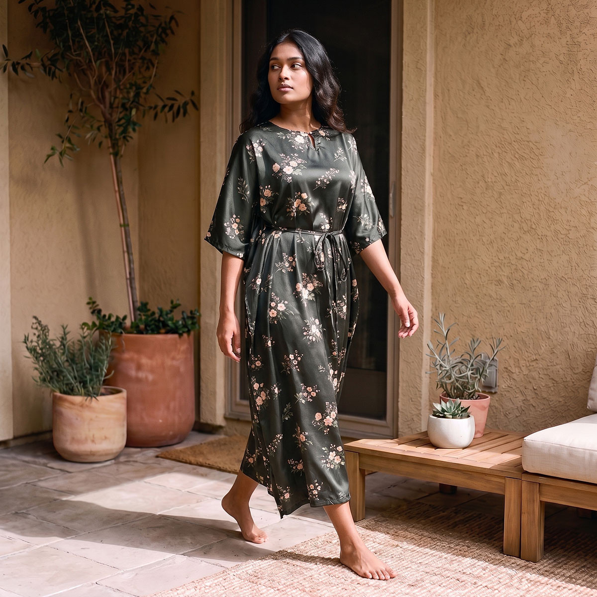 قميص نوم بطبعات زهرية من آدارايا-women-clothing-nightwear-nighties-image-4