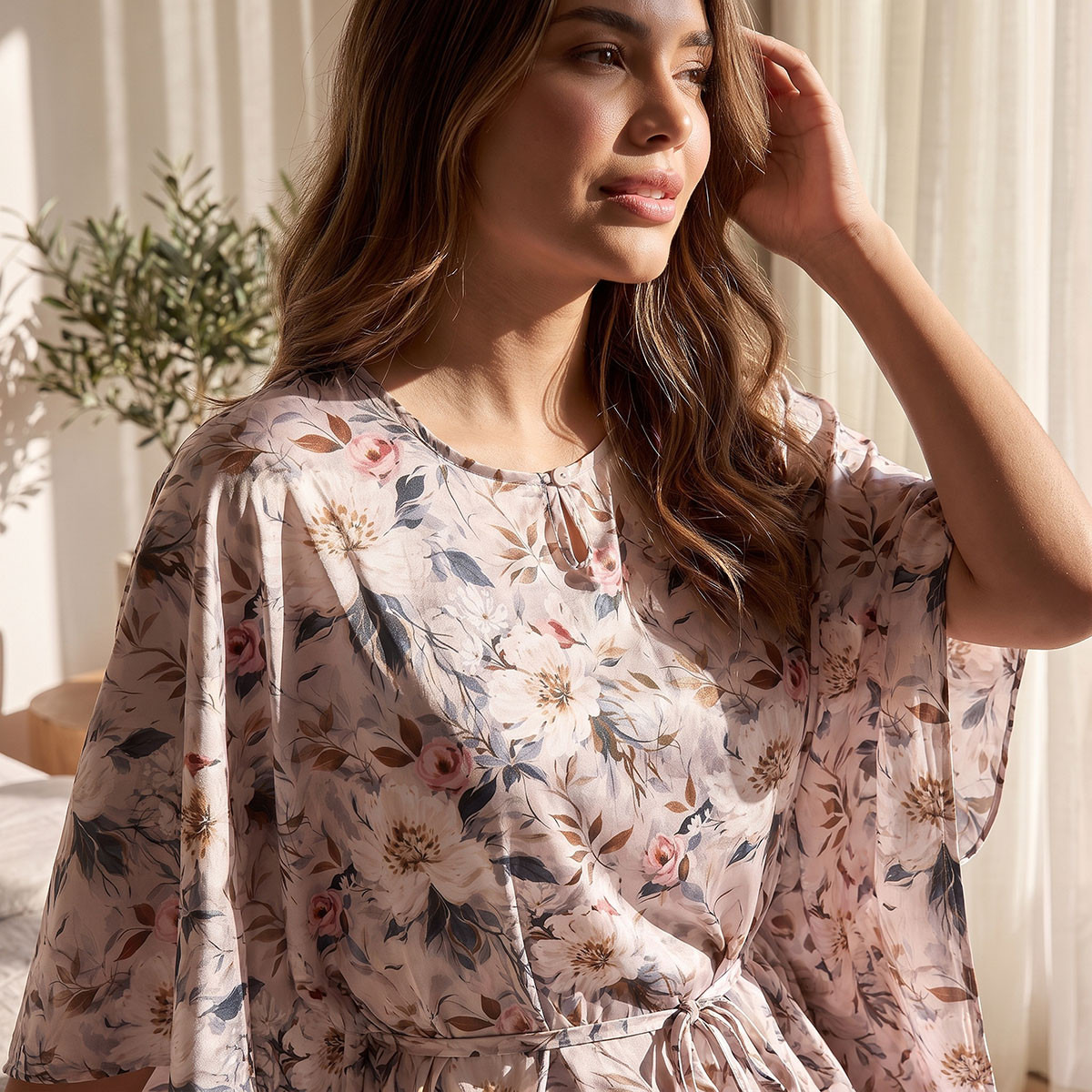 قميص نوم بطبعات زهرية من آدارايا-women-clothing-nightwear-nighties-image-5