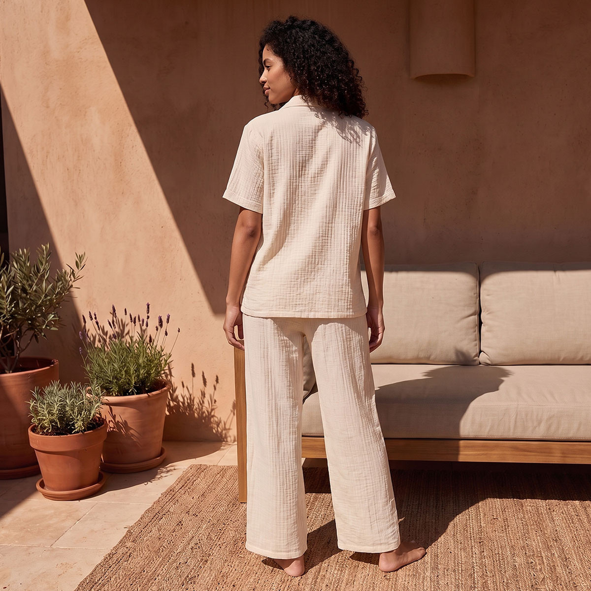 Splash Fav Viscose Textured Shirt and Pyjama Set-women-clothing-nightwear-pyjamas-longsets-image-3