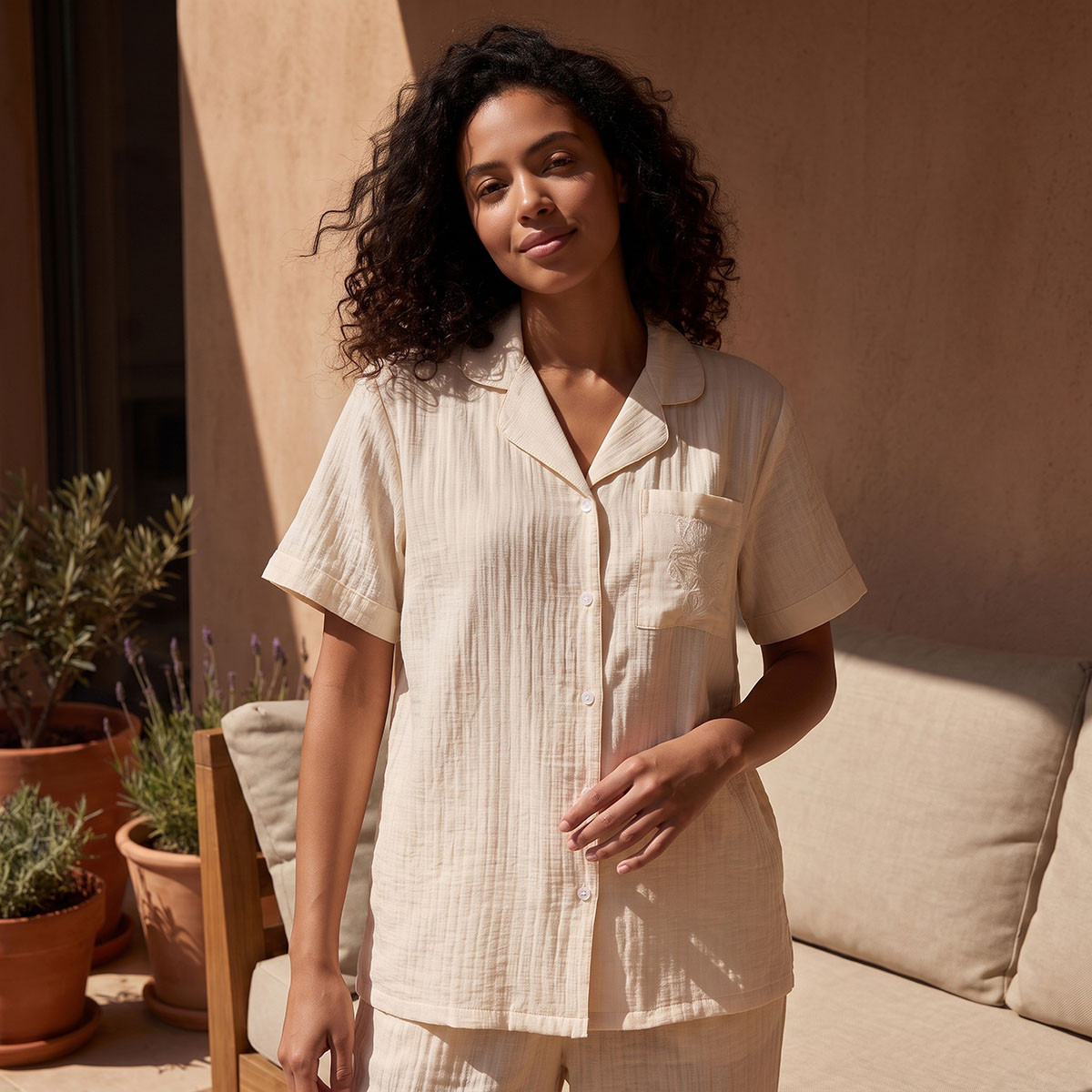 Splash Fav Viscose Textured Shirt and Pyjama Set-women-clothing-nightwear-pyjamas-longsets-image-4