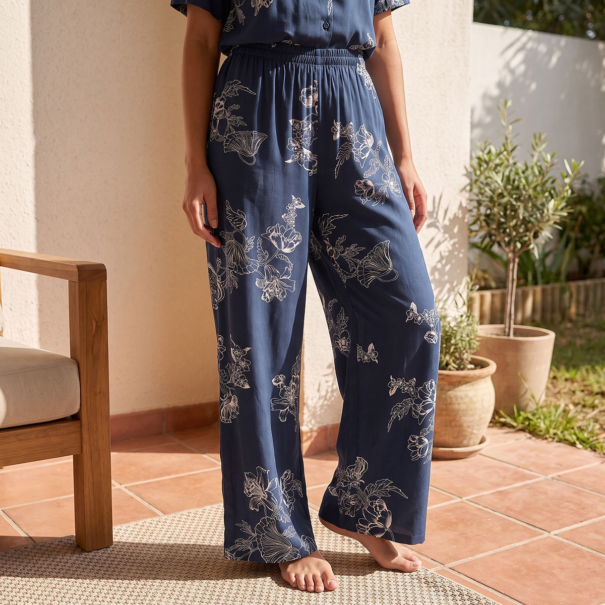 Splash Fav Viscose Floral Print Shirt and Pyjama Set-women-clothing-nightwear-pyjamas-longsets-image-6