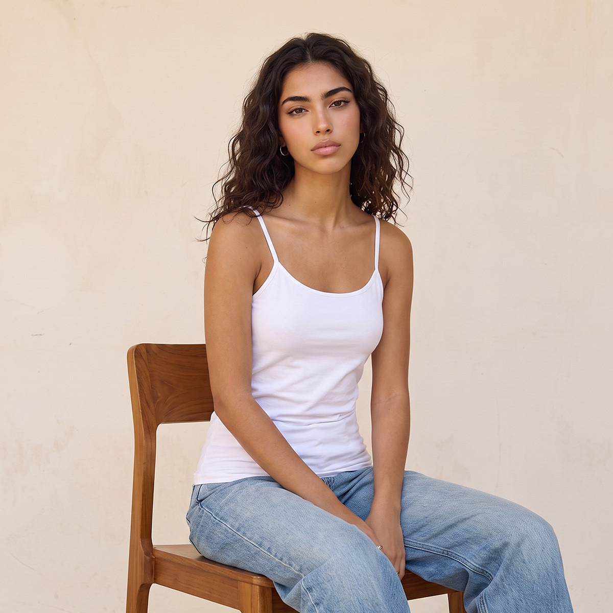 طقم بلوزة تانك قطعتين بحمالات رفيعة من سبلاش فاف-women-clothing-tshirts-image-4