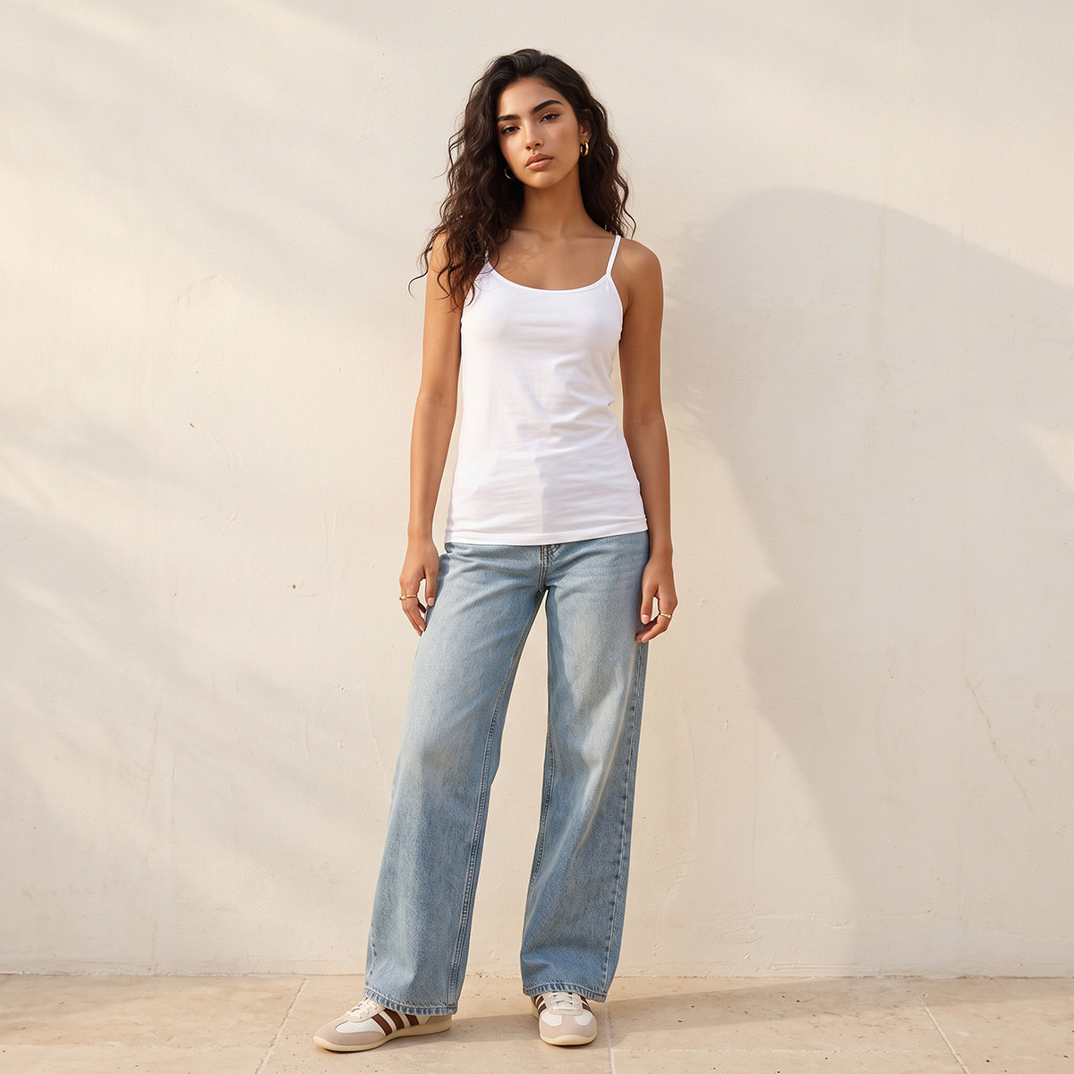 طقم بلوزة تانك 3 قطع بحمالات رفيعة من سبلاش فاف-women-clothing-tshirts-image-2
