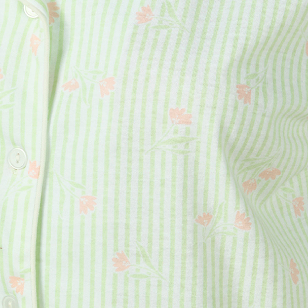 طقم قميص بأزرار وبنطلون بيجاما مخطط من سبلاش فيف-women-clothing-nightwear-pyjamas-longsets-image-7