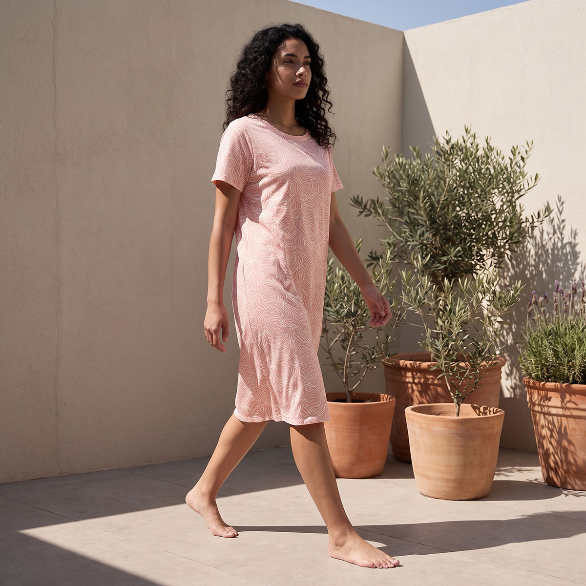 فستان نوم بطبعات حيوانات من سبلاش فاف-women-clothing-nightwear-nighties-image-4