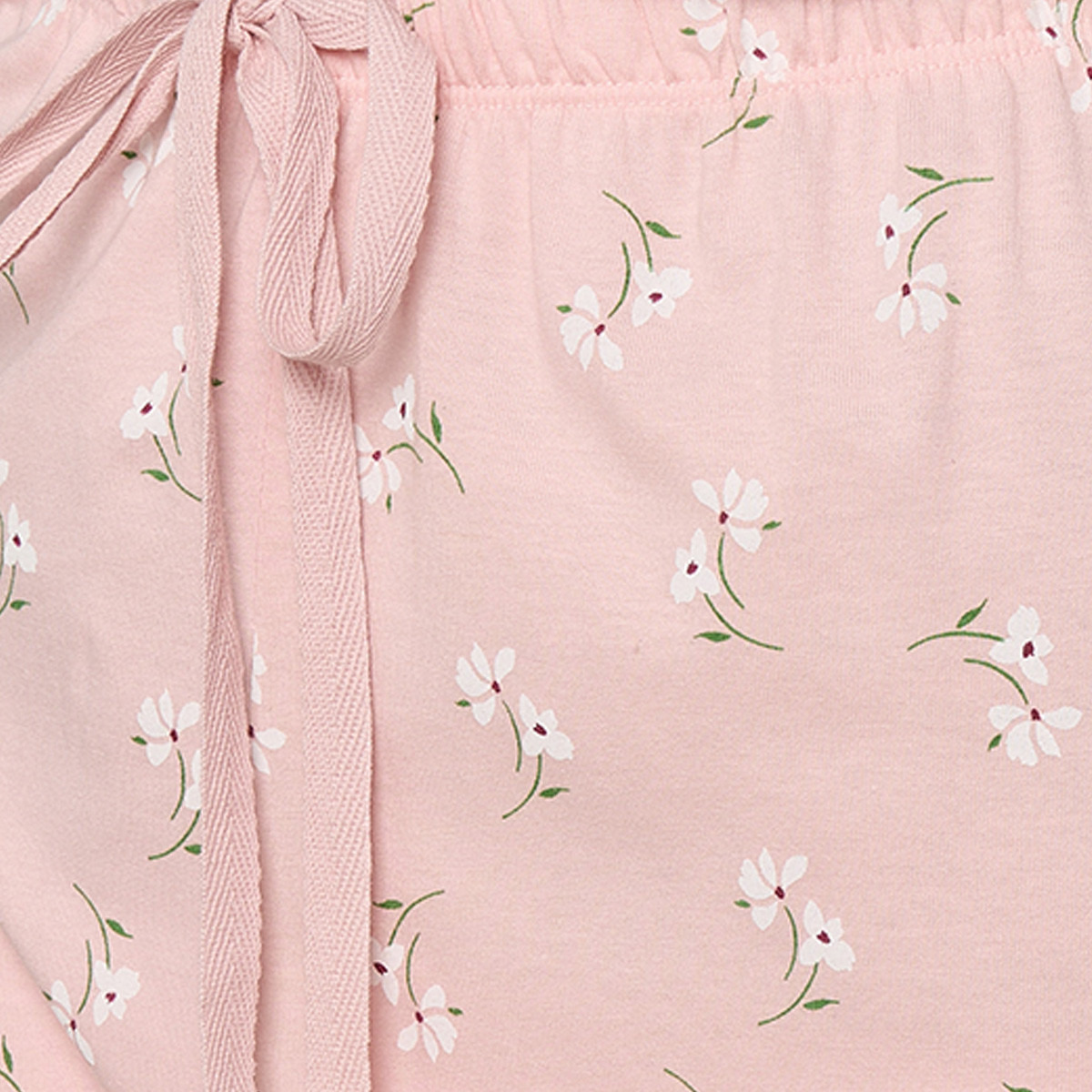 طقم بنطلون بيجاما وتيشيرت برقبة ضيقة وطبعات من سبلاش فاف-women-clothing-nightwear-pyjamas-longsets-image-8