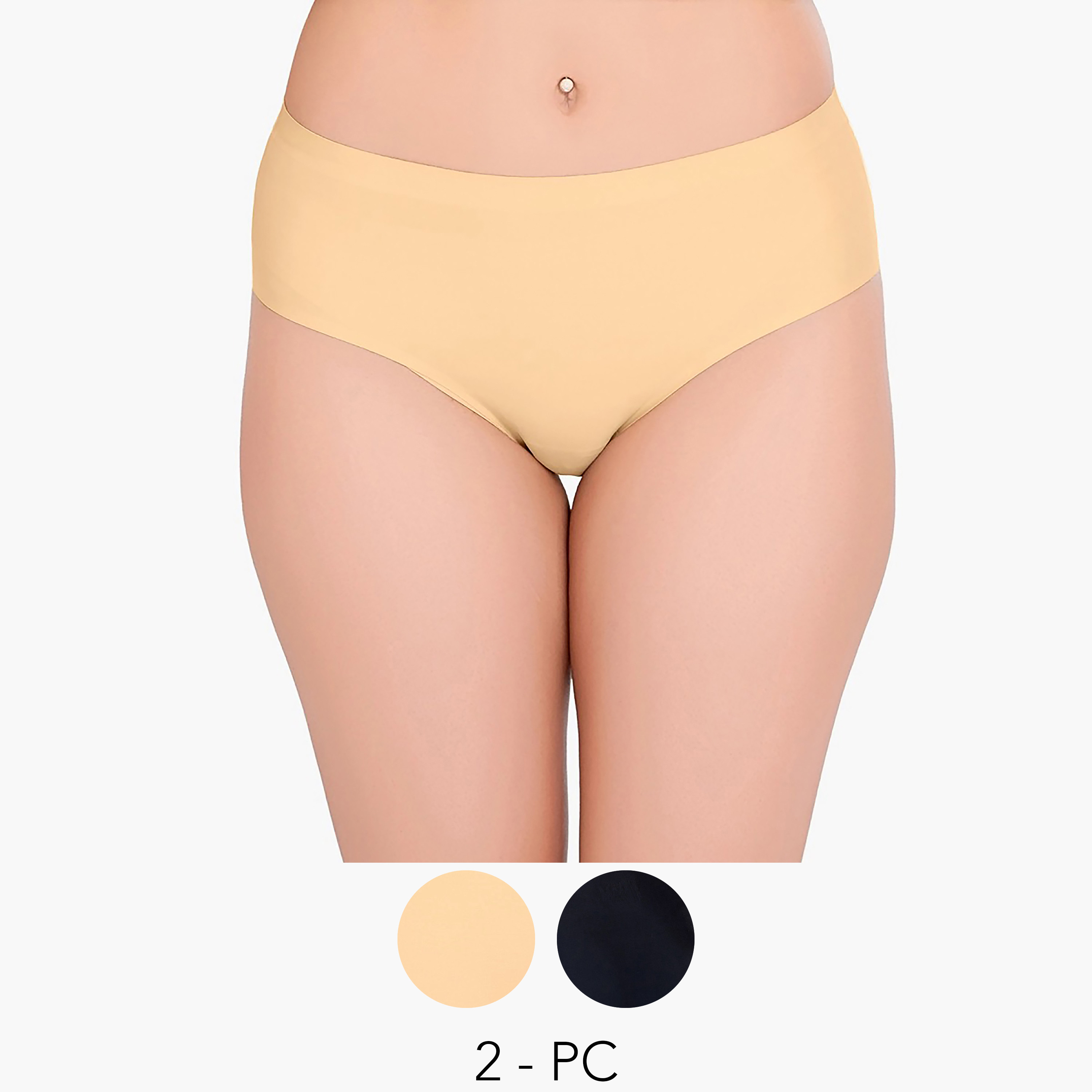 Set of 2 - Juliet Seamless Briefs-women-clothing-lingerie-panties-image-1