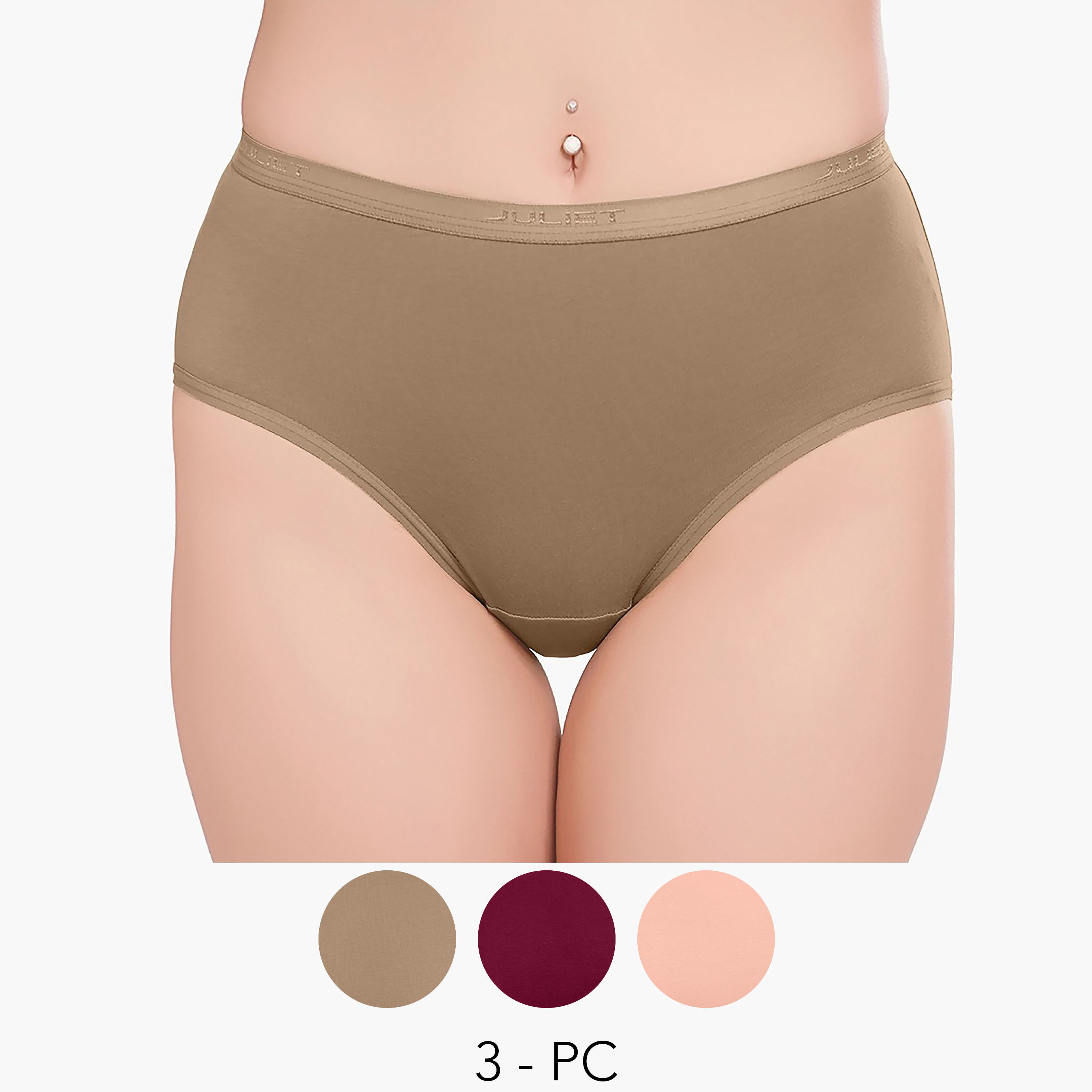 سراويل داخلية من جولييت - طقم من 3 قطع-women-clothing-lingerie-panties-image-1