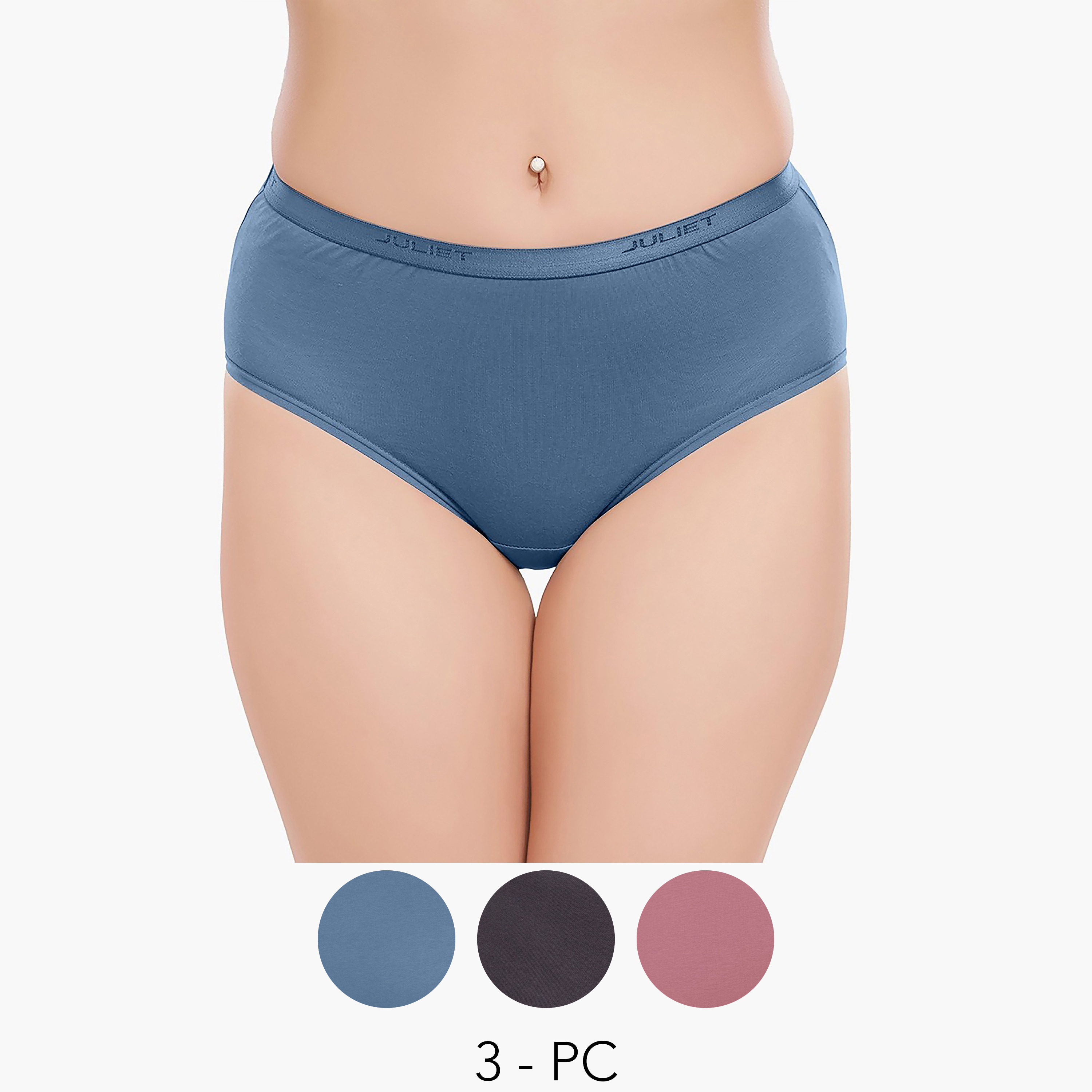 طقم سراويل داخلية من جولييت - 3 قطع-women-clothing-lingerie-panties-image-1