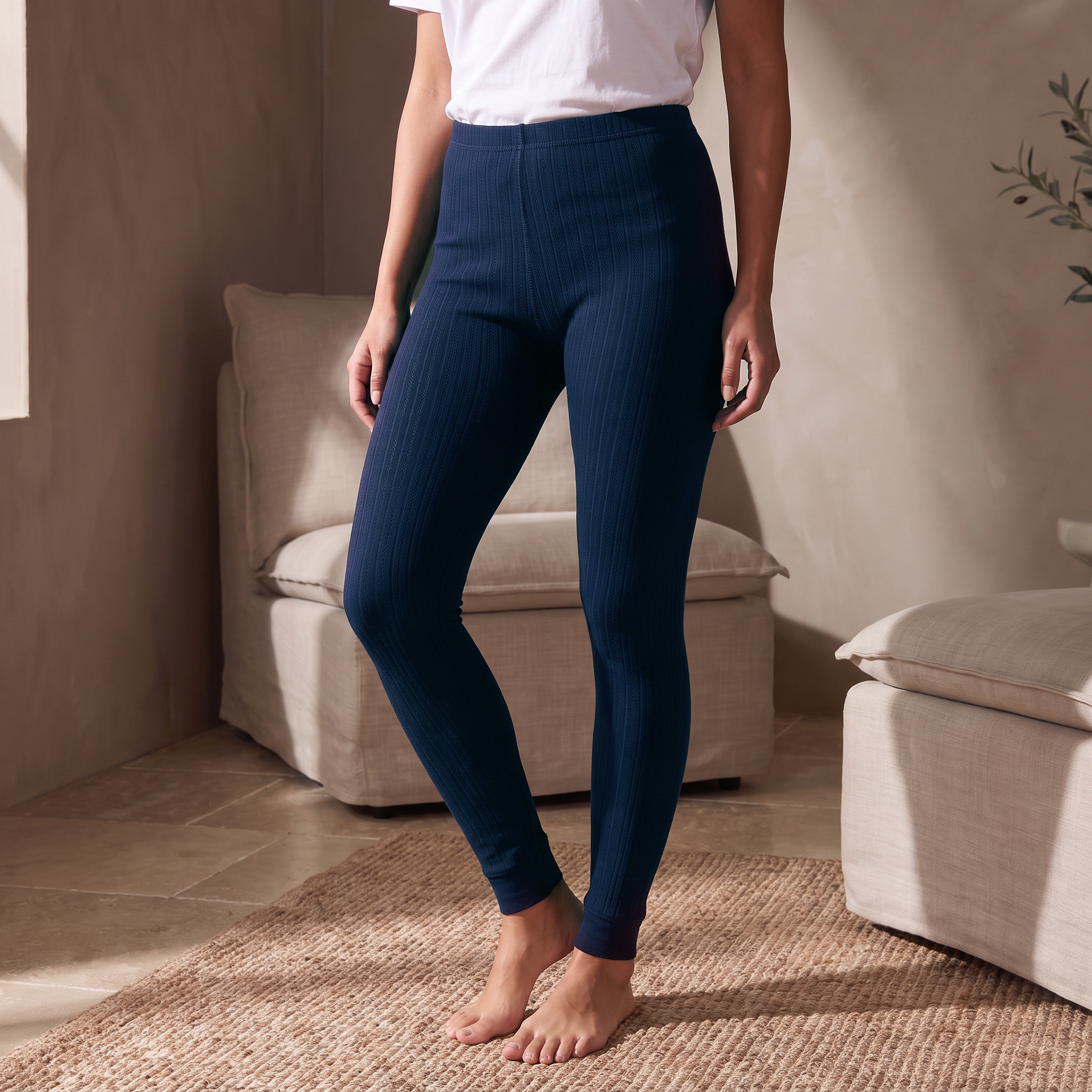 بنطلون بيجاما حراري من سبلاش فيف-women-clothing-nightwear-pyjamas-bottoms-image-1