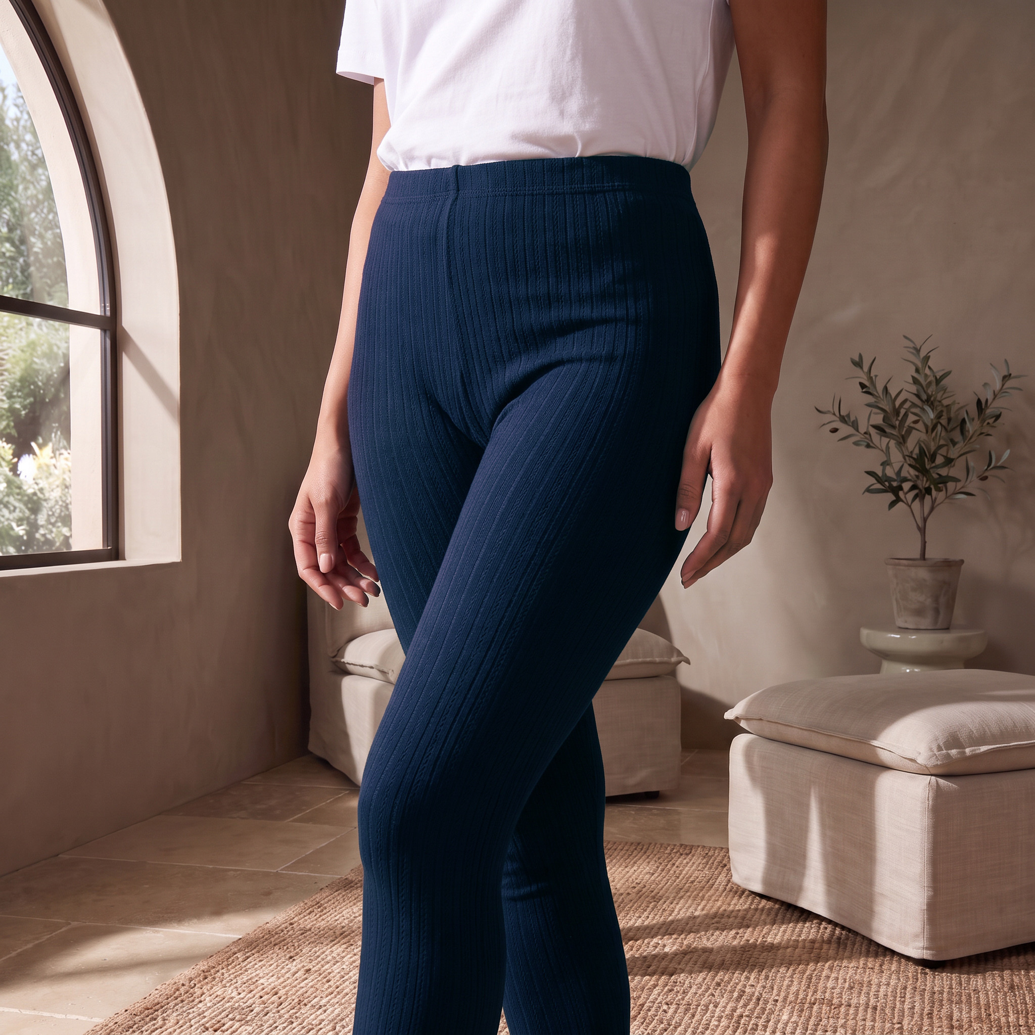 بنطلون بيجاما حراري من سبلاش فيف-women-clothing-nightwear-pyjamas-bottoms-image-4