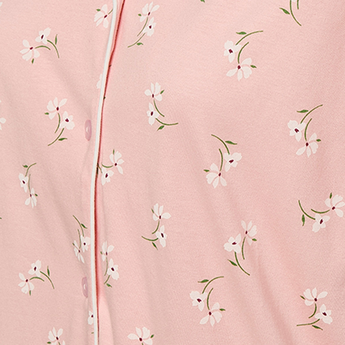 Splash Fav Cotton Floral Print Button-Down Shirt and Pyjama Set-women-clothing-nightwear-pyjamas-longsets-image-7