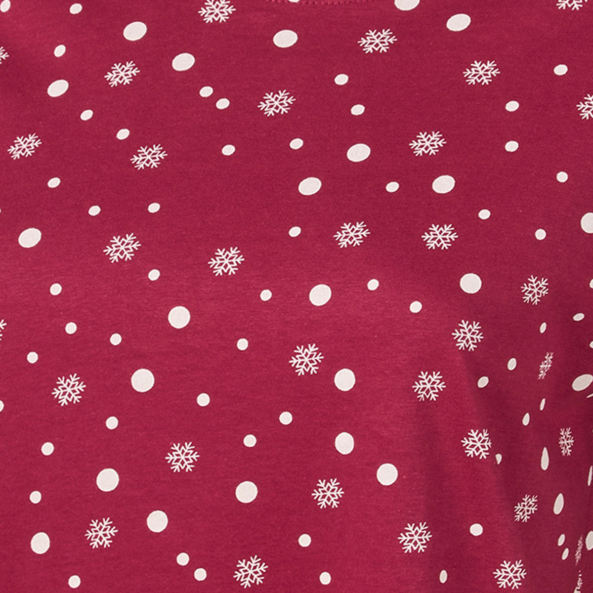 Splash Fav Printed Crew Neck T-shirt and Pyjamas Set-women-clothing-nightwear-pyjamas-longsets-image-8