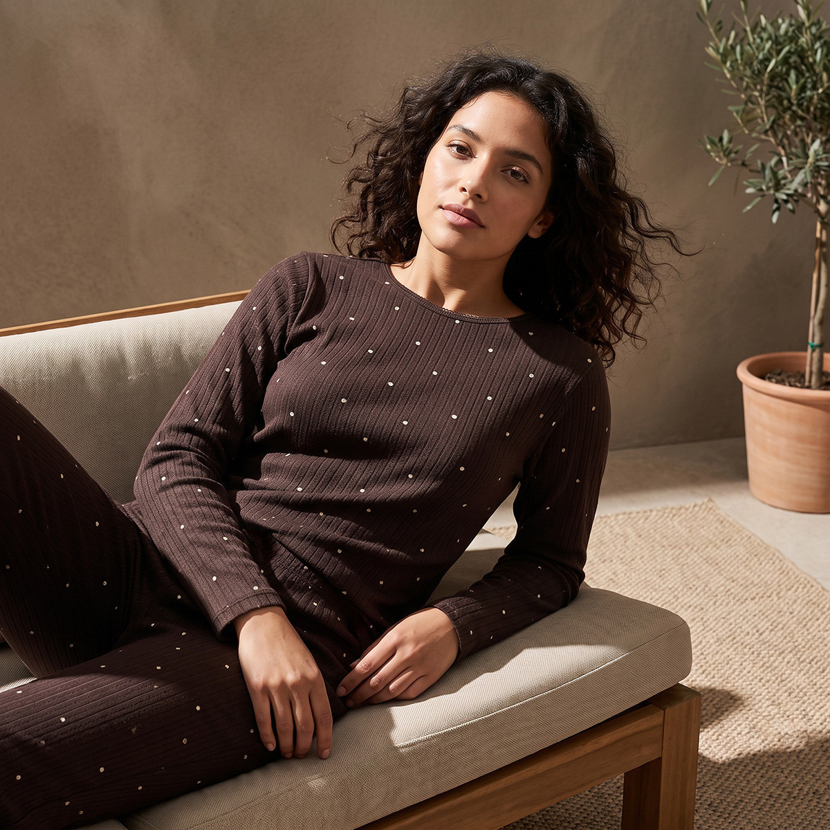 بلوزة حرارية بطبعات من سبلاش-women-clothing-lingerie-thermals-image-1