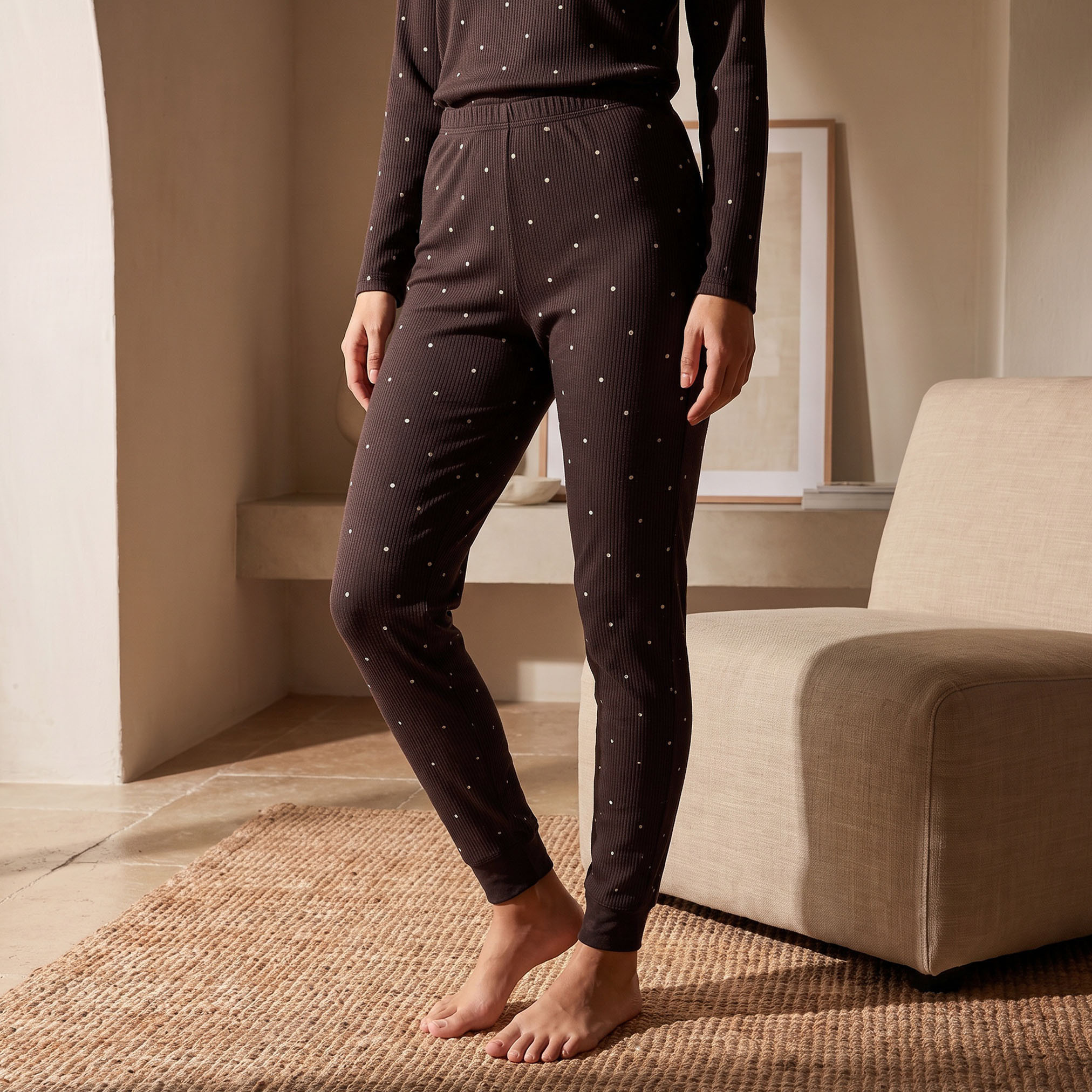 طقم بيجاما حرارية من سبلاش-women-clothing-nightwear-pyjamas-bottoms-image-2