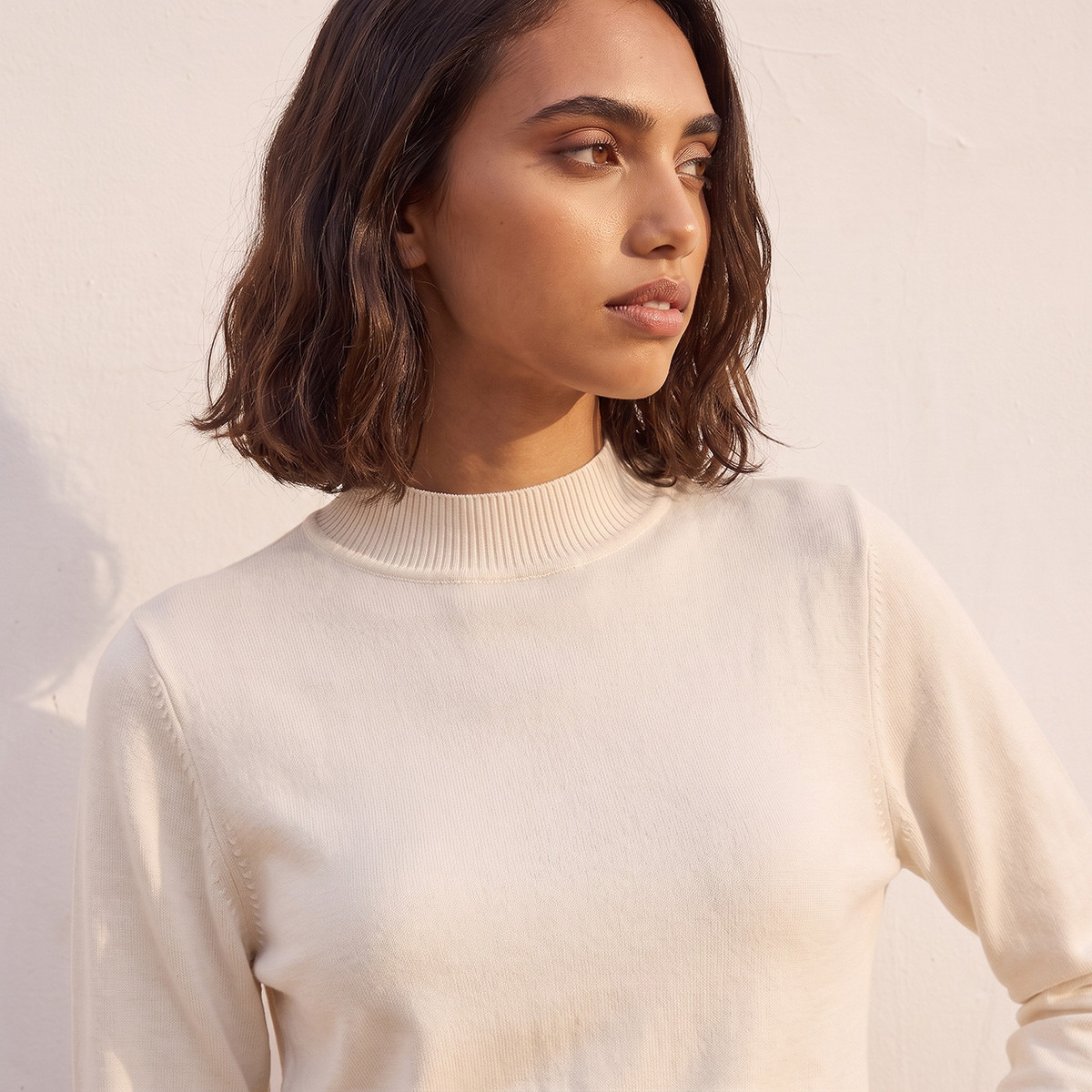 سويتر بياقة عالية بملمس بارز من سبلاش فاف-women-winterwear-cardigansandjumpers-jumpers-image-4