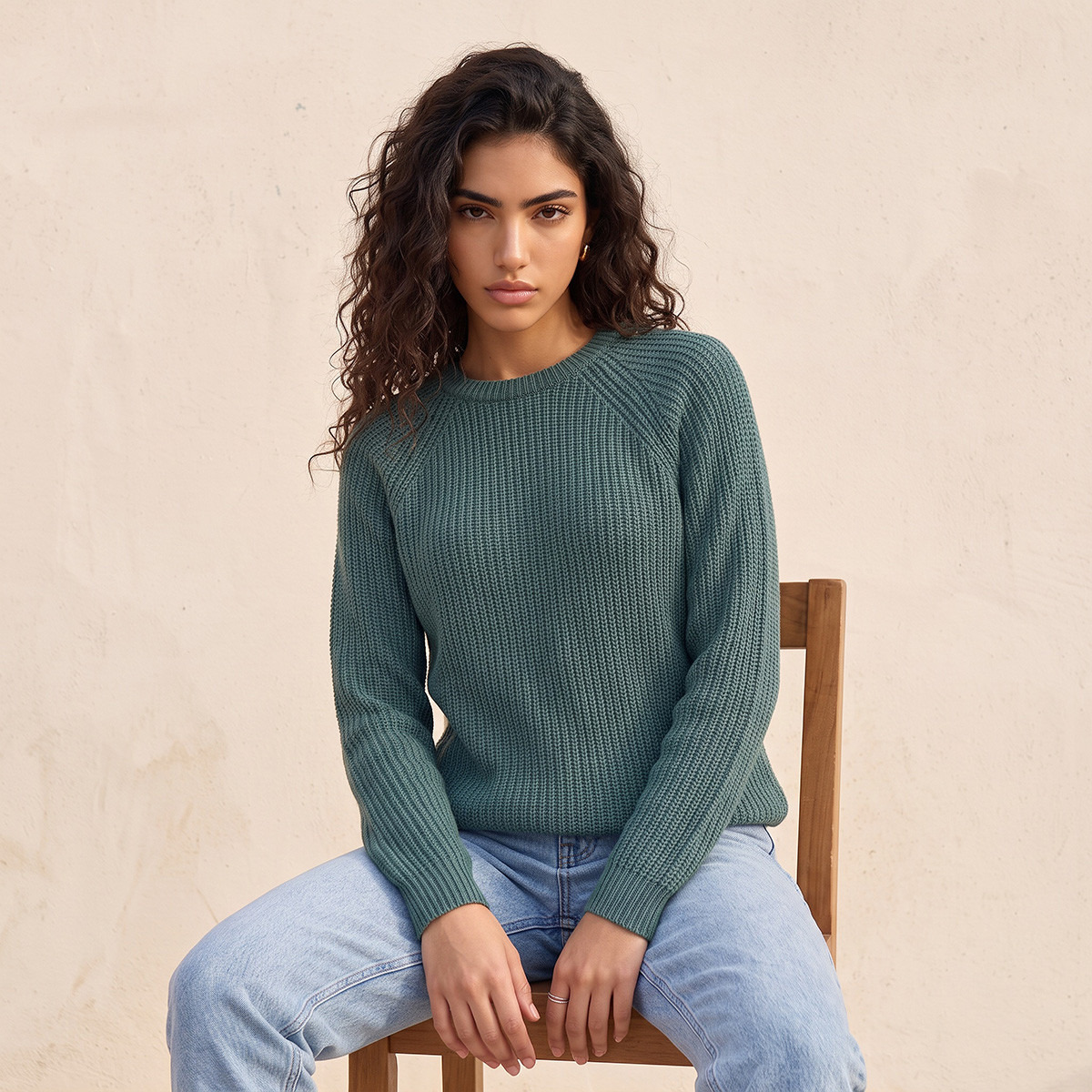 Splash Fav Crew Neck Textured Sweater-women-winterwear-cardigansandjumpers-jumpers-image-18