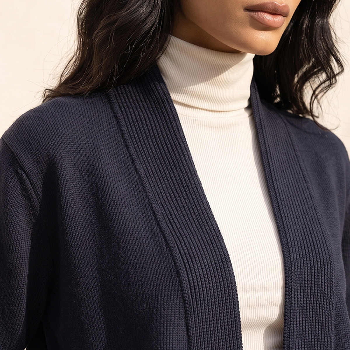 كارديجان شال بارز الملمس من سبلاش فاف-women-winterwear-cardigansandjumpers-cardigans-image-6