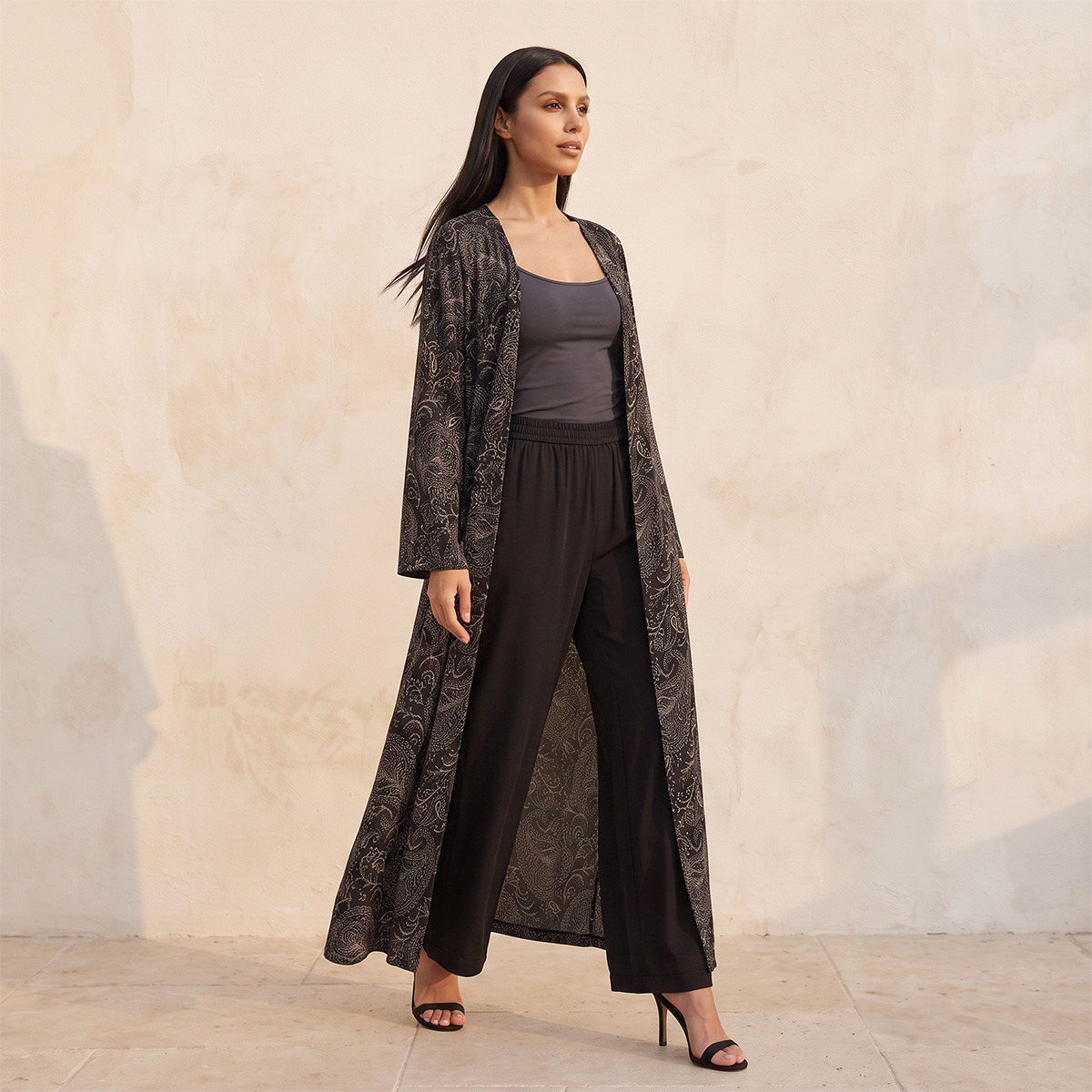 سترة كيمونو طويلة بطبعات بيزلي من سبلاش فاڤ-women-clothing-plussize-shirtsandblouses-blouses-image-5