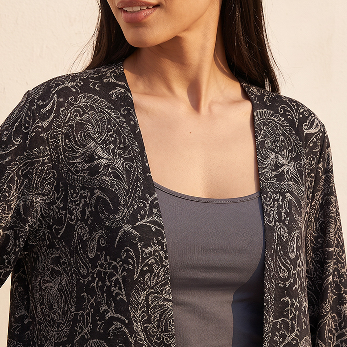 سترة كيمونو طويلة بطبعات بيزلي من سبلاش فاڤ-women-clothing-plussize-shirtsandblouses-blouses-image-6