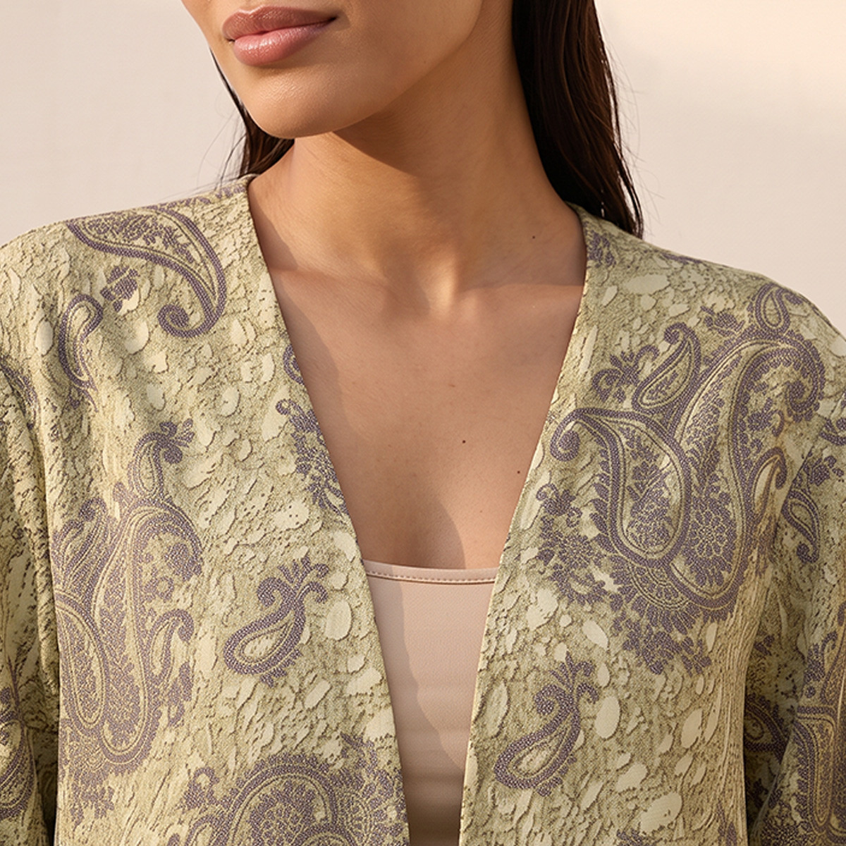 سترة كيمونو طويلة بطبعات بيزلي من سبلاش فاڤ-women-clothing-plussize-shirtsandblouses-blouses-image-6