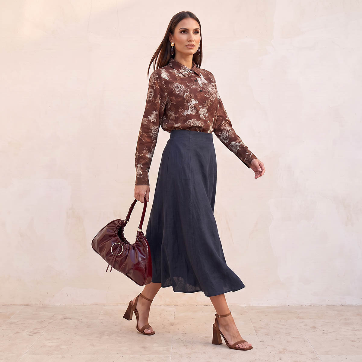 قميص بطبعات زهرية من سبلاش فاڤ-women-clothing-shirtsandblouses-shirts-image-3