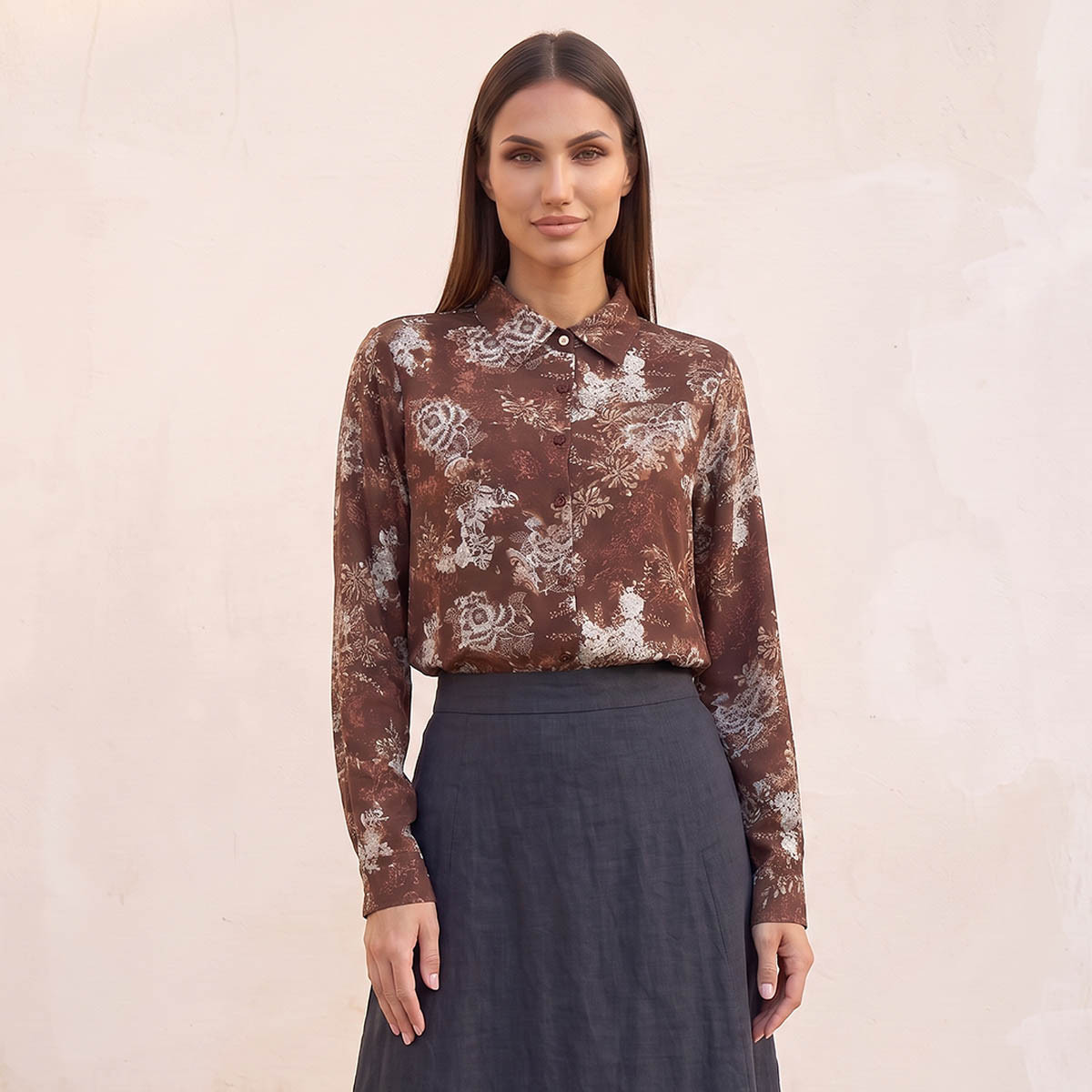 قميص بطبعات زهرية من سبلاش فاڤ-women-clothing-shirtsandblouses-shirts-image-6