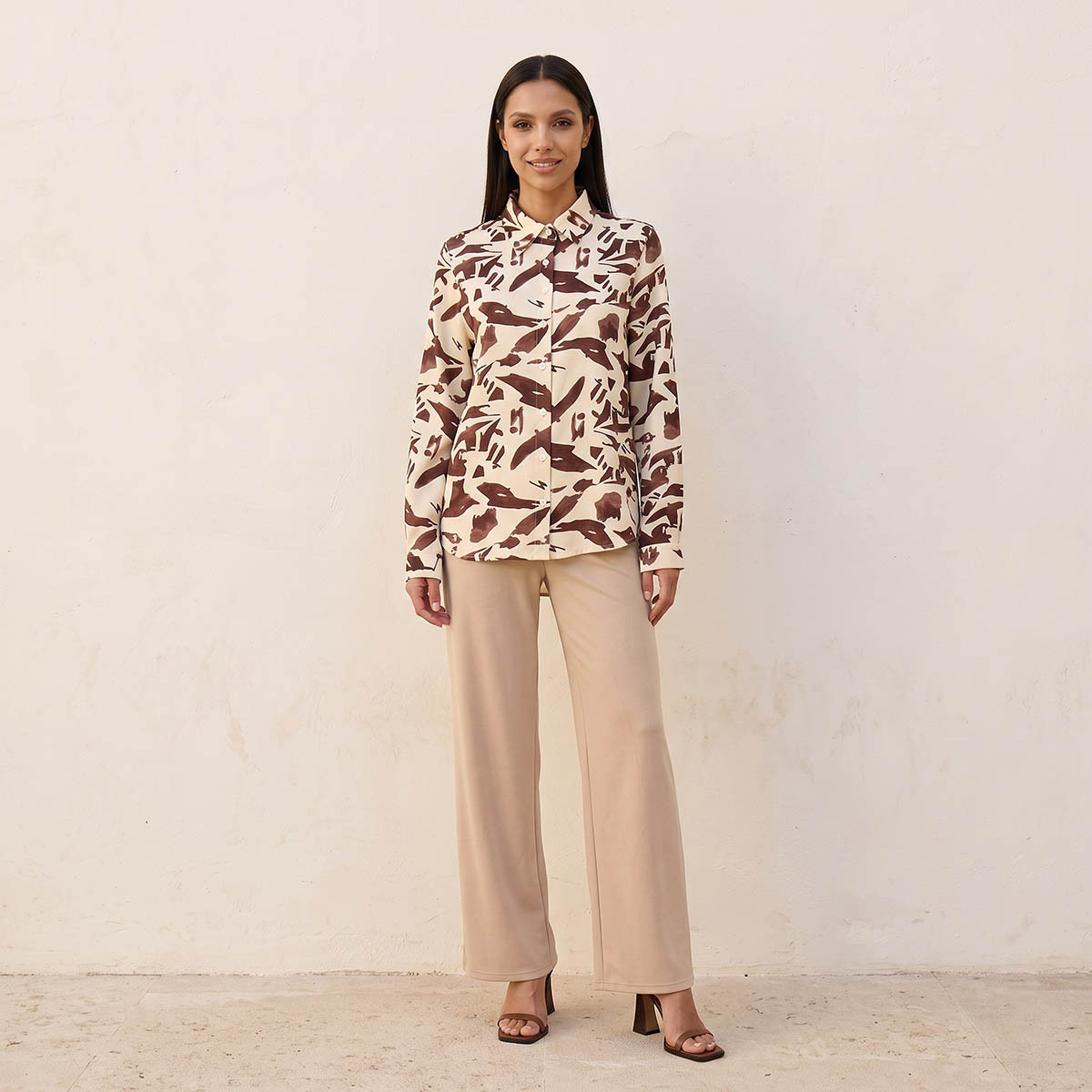 Splash Fav Abstract Print Shirt with High Low Hem-women-clothing-shirtsandblouses-shirts-image-5