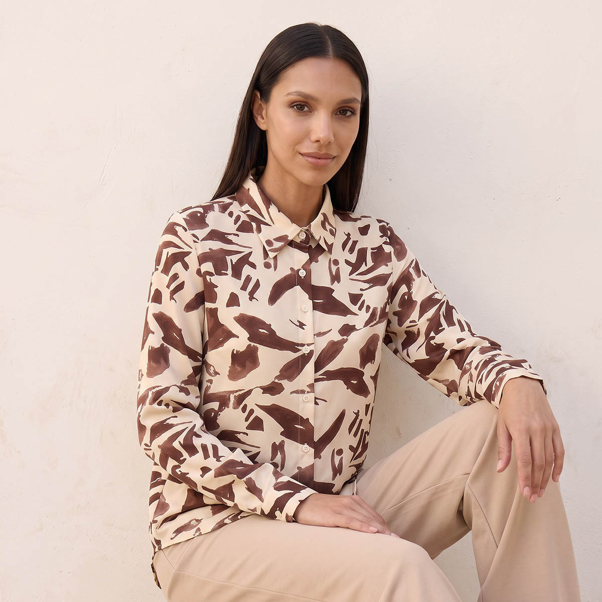 Splash Fav Abstract Print Shirt with High Low Hem-women-clothing-shirtsandblouses-shirts-image-7