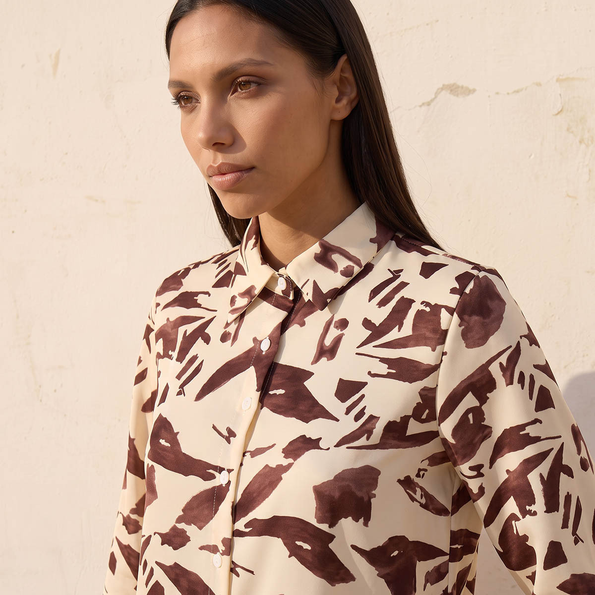 Splash Fav Abstract Print Shirt with High Low Hem-women-clothing-shirtsandblouses-shirts-image-8