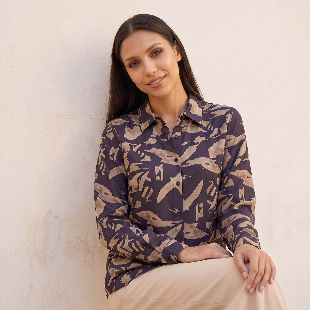 قميص بطبعات من سبلاش فاڤ-women-clothing-shirtsandblouses-shirts-image-7