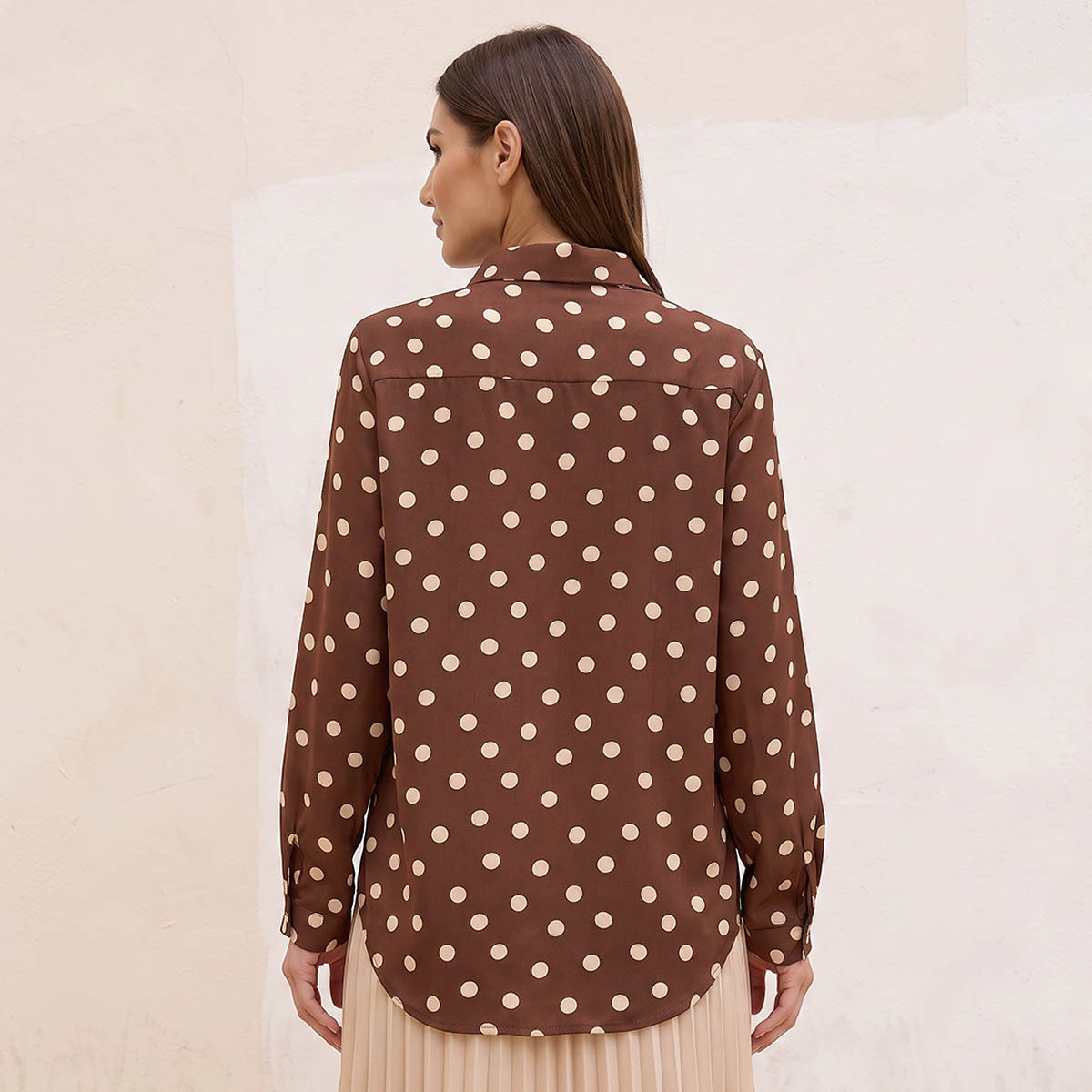قميص بطبعات منقّطة من سبلاش فاڤ-women-clothing-shirtsandblouses-shirts-image-4