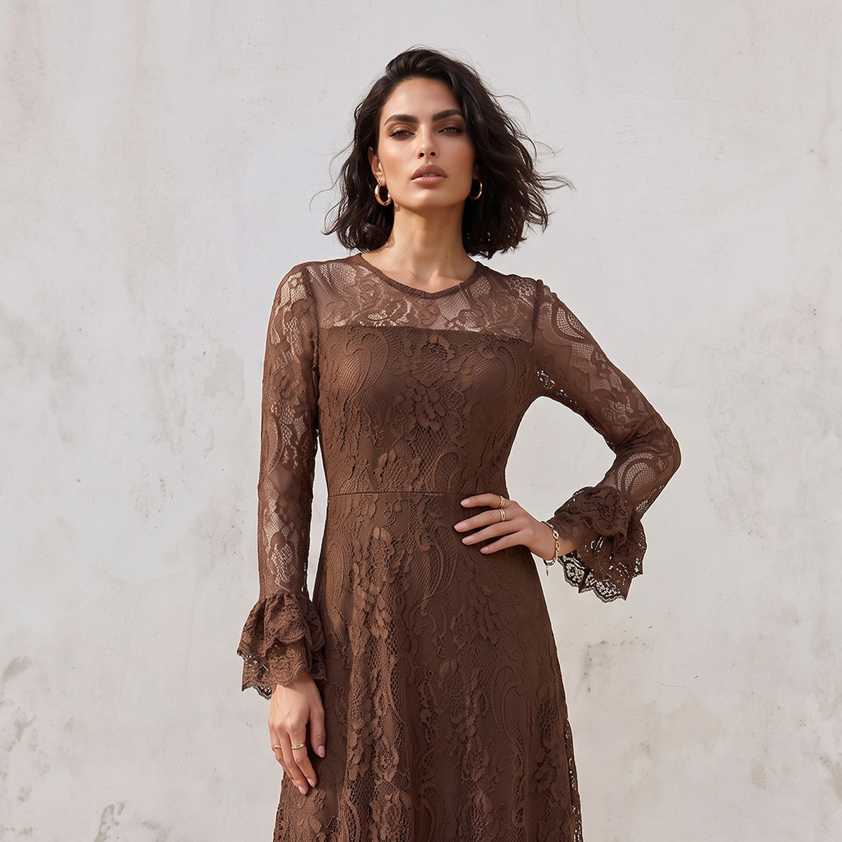 Splash Fav Maxi Dress with Lace Detail-women-clothing-dresses-image-5