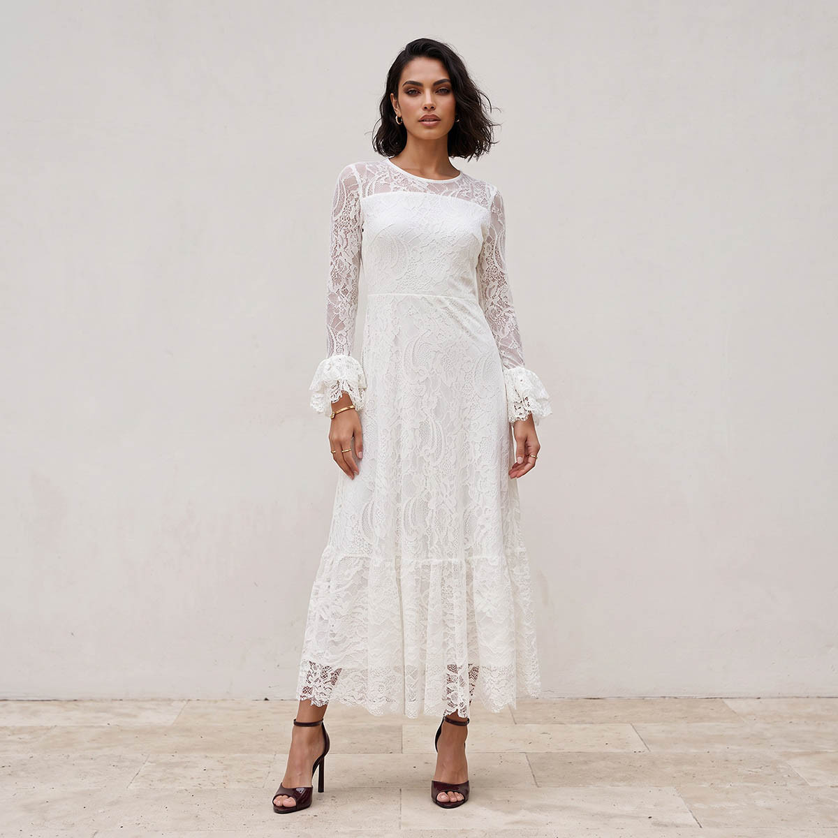 Splash Fav Maxi Dress with Lace Detail-women-clothing-dresses-image-2