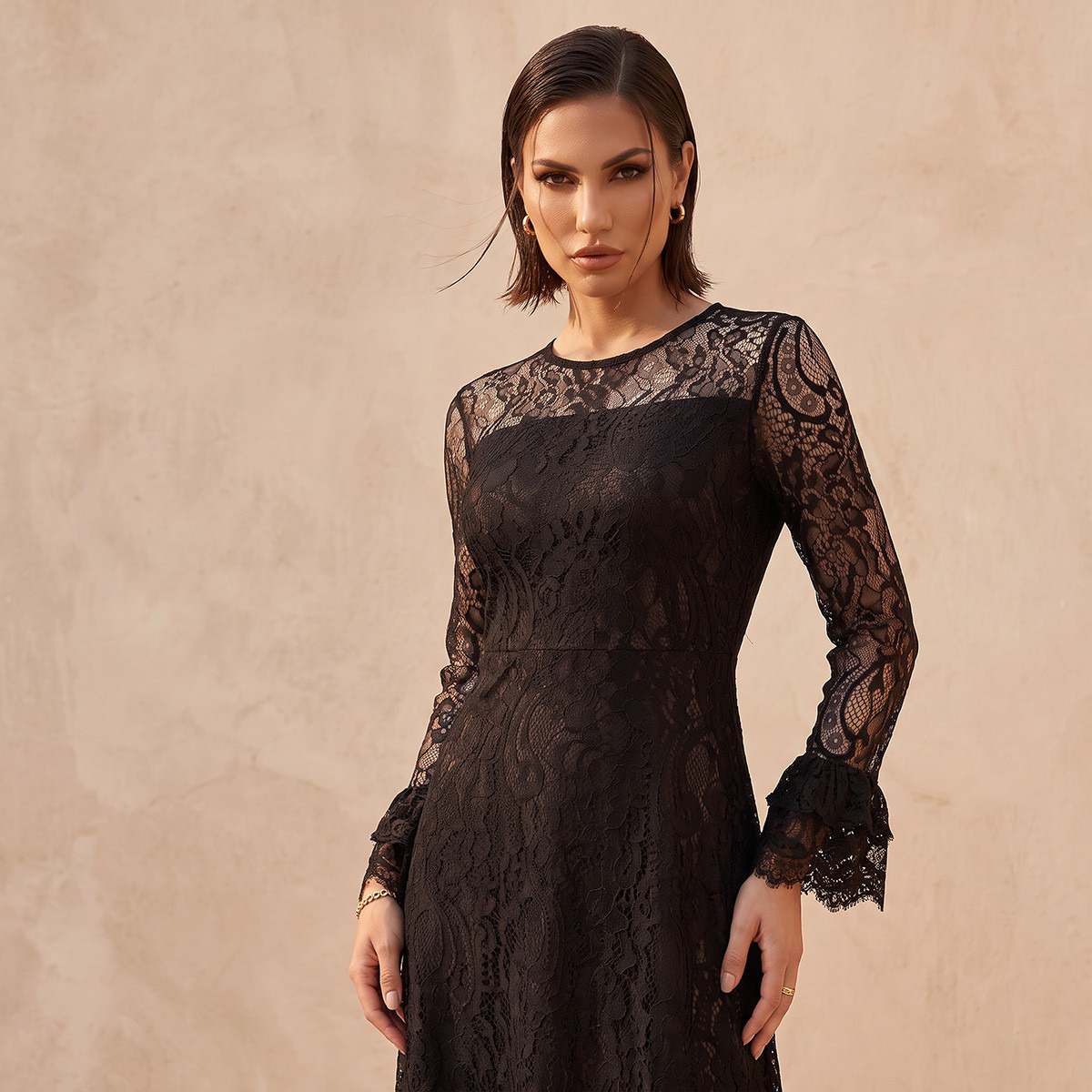 Splash Fav Maxi Dress with Lace Detail-women-clothing-dresses-image-5