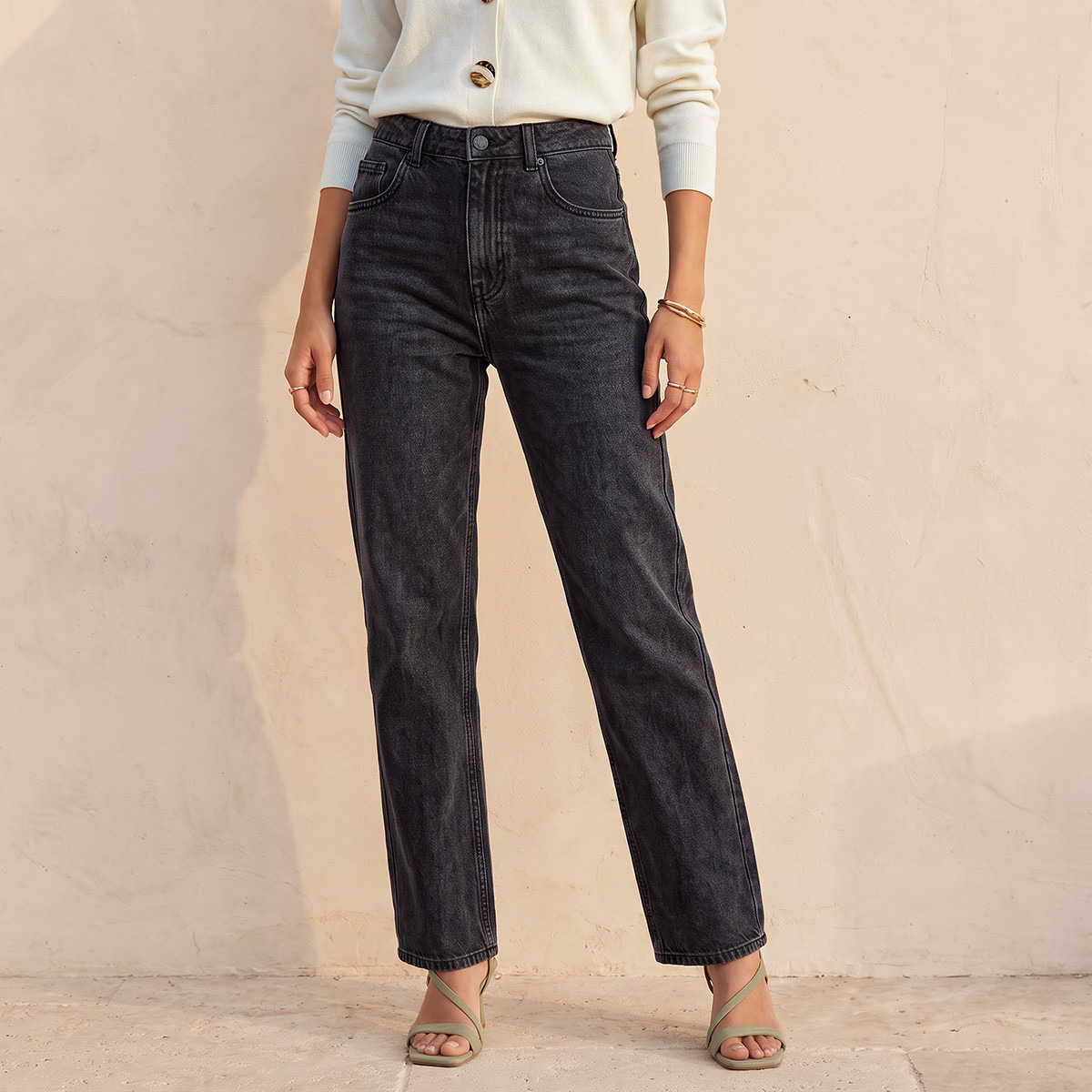 Splash Fav Straight Fit Jeans with Pockets-women-clothing-bottoms-jeans-image-2