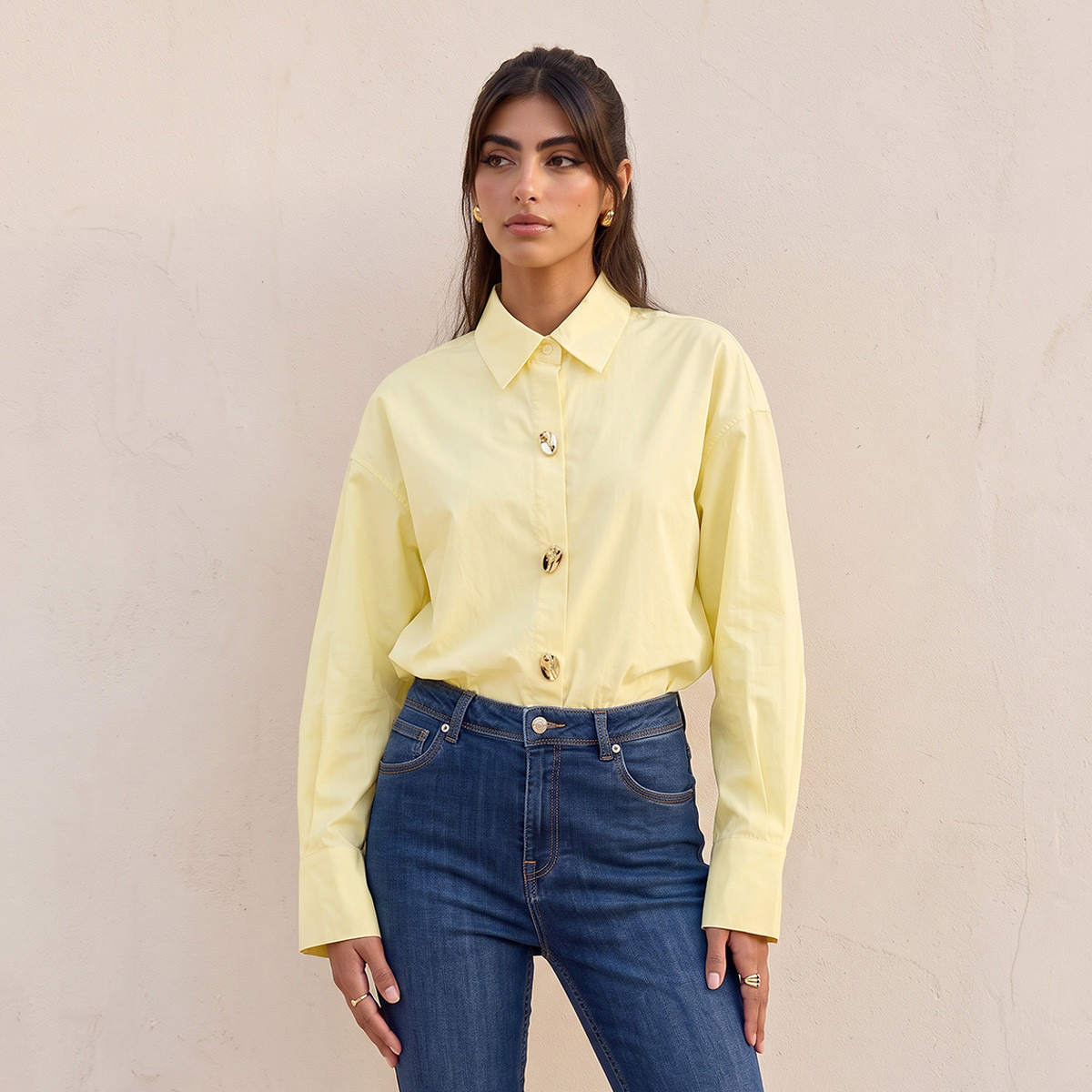 قميص بقصة غير متماثلة من سبلاش-women-clothing-shirtsandblouses-shirts-image-5